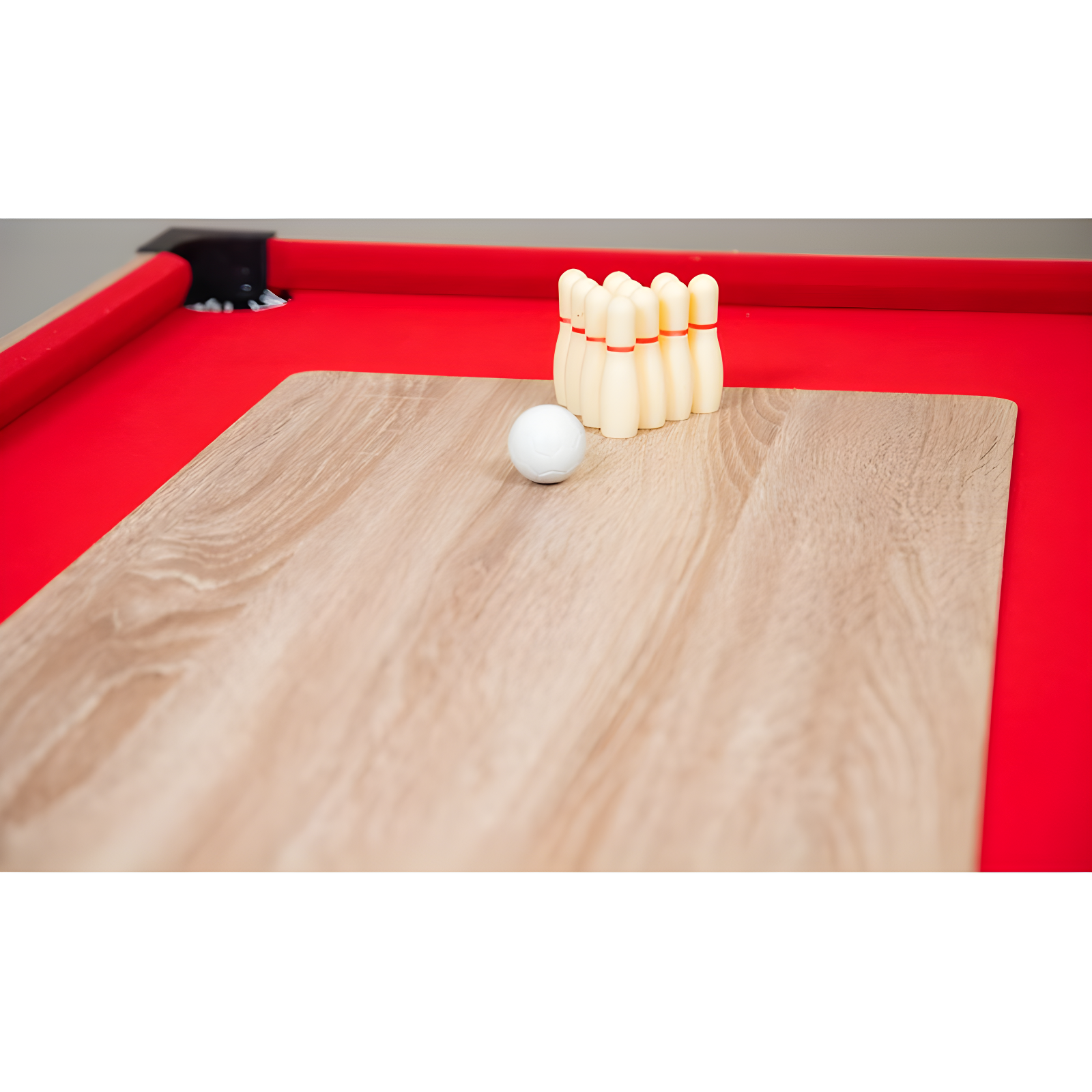 Hathaway Games Madison Multi Game Table with Foosball, Glide Hockey, Table Tennis, Billiards, Shuffleboard and Bowling