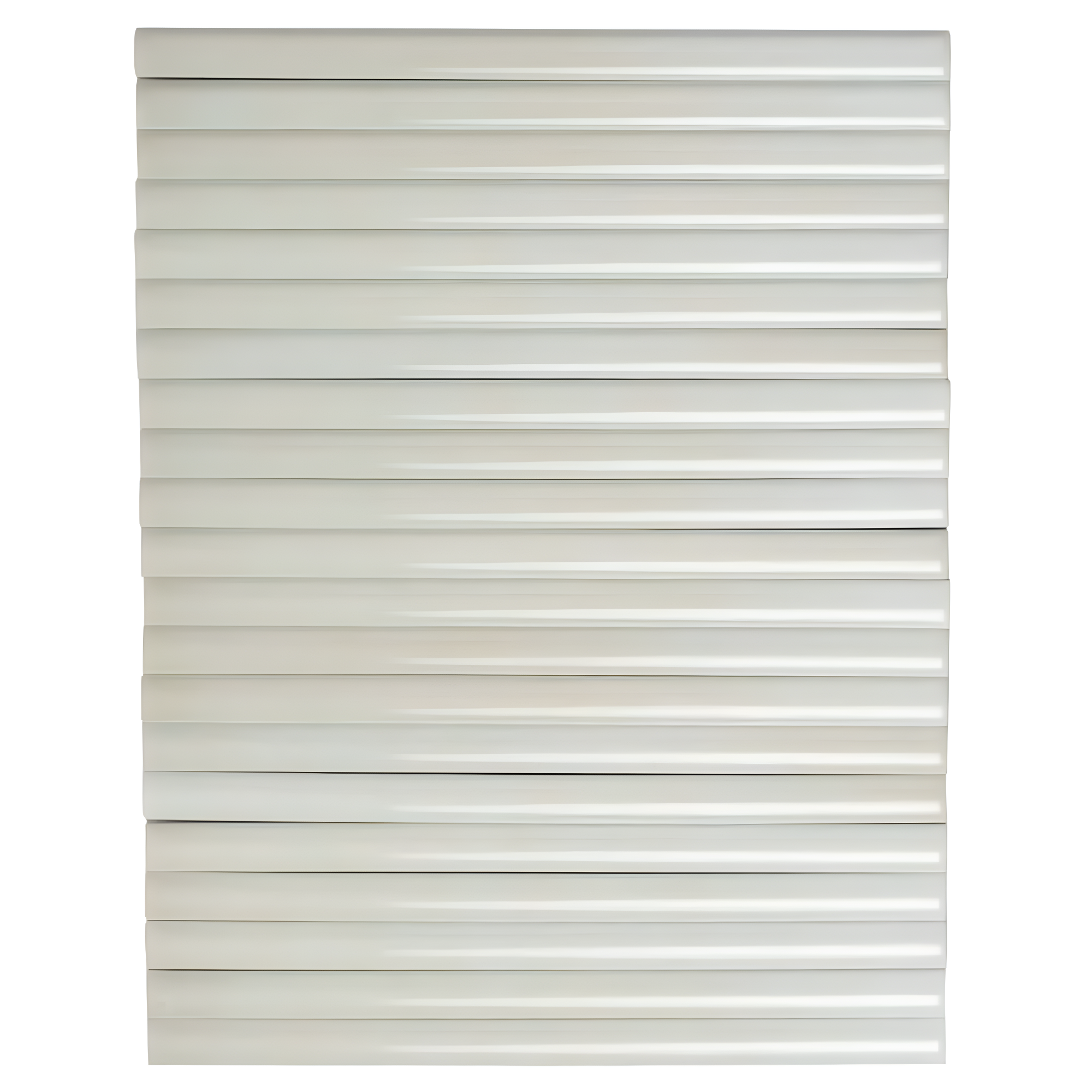 Apollo Tile Silken 7.9'' L x 0.5'' W Ceramic Round Tile Trim (Set of 10)