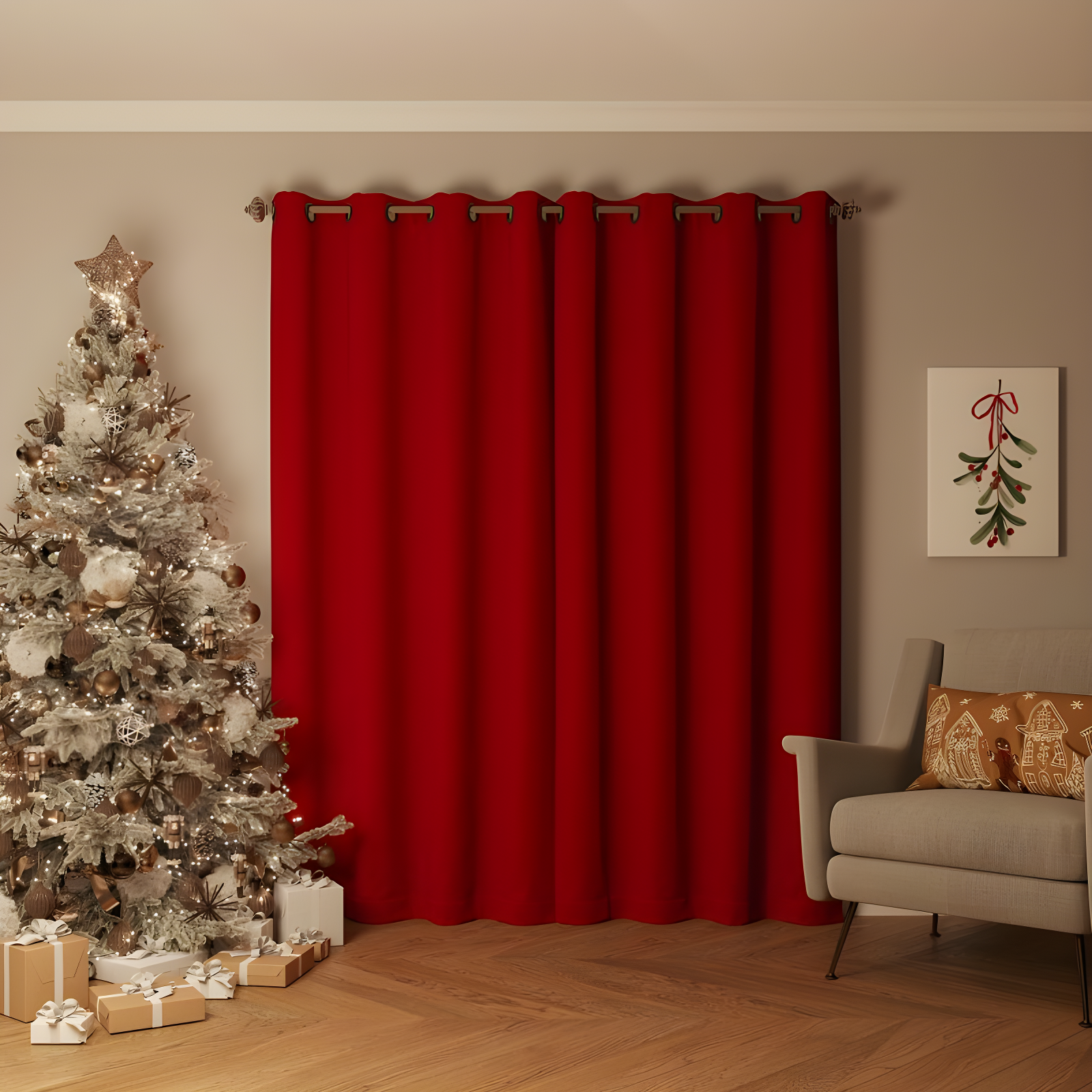Sun Zero Oslo Theater Grade Extreme 100% Blackout Grommet Curtain Panel