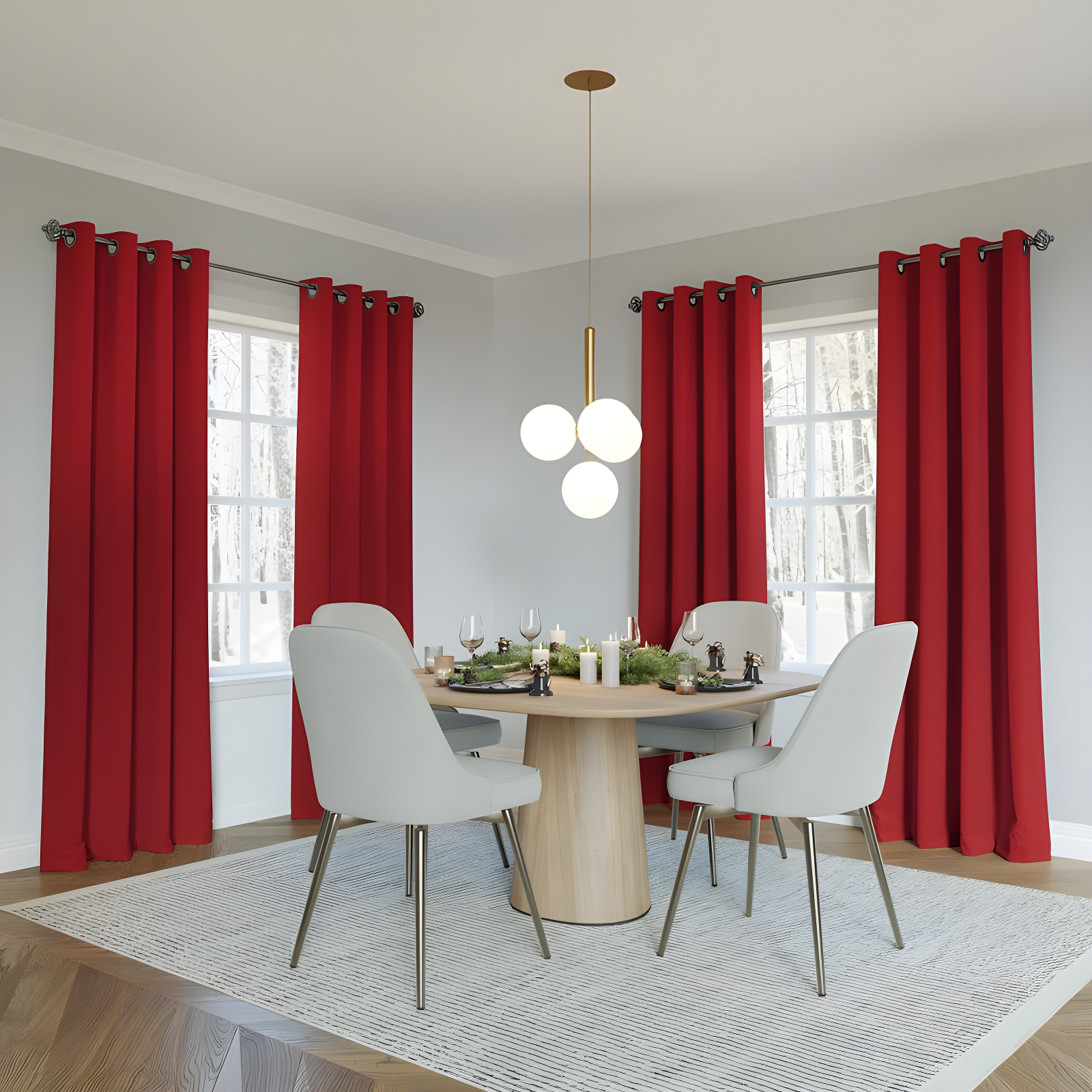 Sun Zero Oslo Theater Grade Extreme 100% Blackout Grommet Curtain Panel