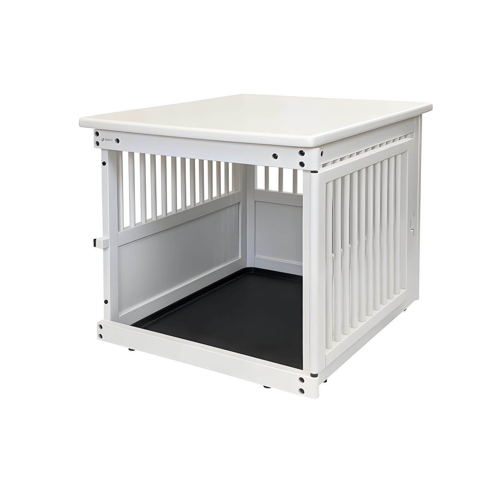 Richell Wooden End Table Pet Crate