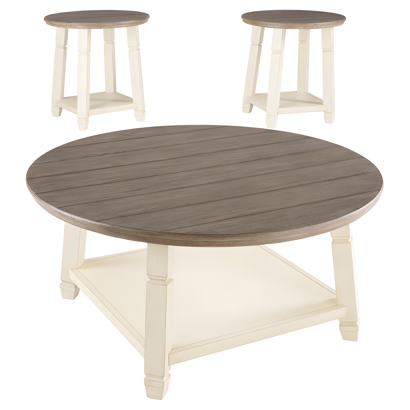 August Grove® Hackett 3 - Piece Living Room Table Set