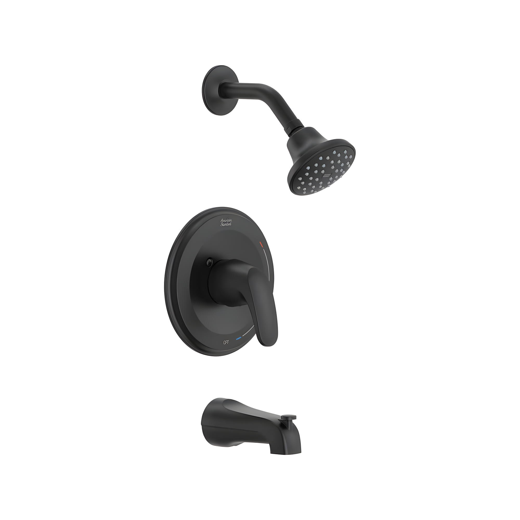 American Standard Tu075.508 Colony Pro Tub And Shower Trim Package - Black