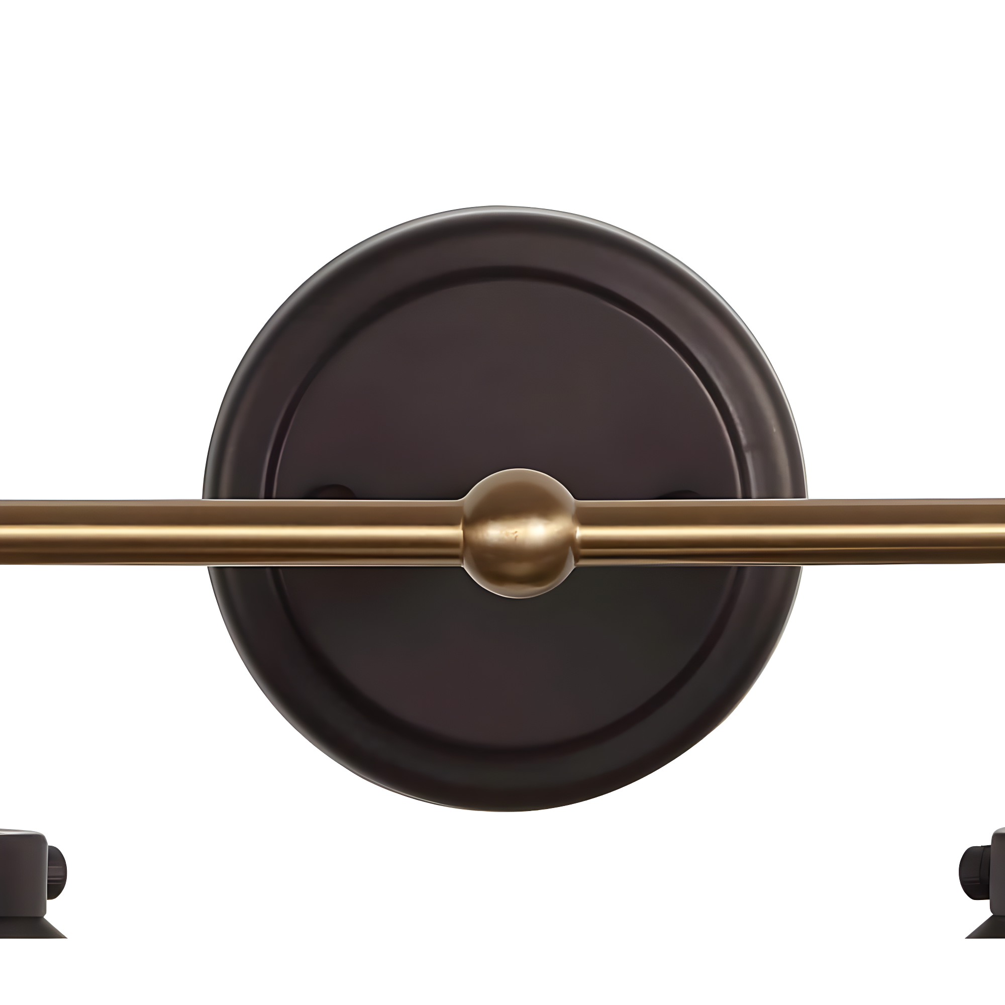 July 7.88" 1-light Metal Shade Sconce, Oil Rubbed Bronze/Brass Gold