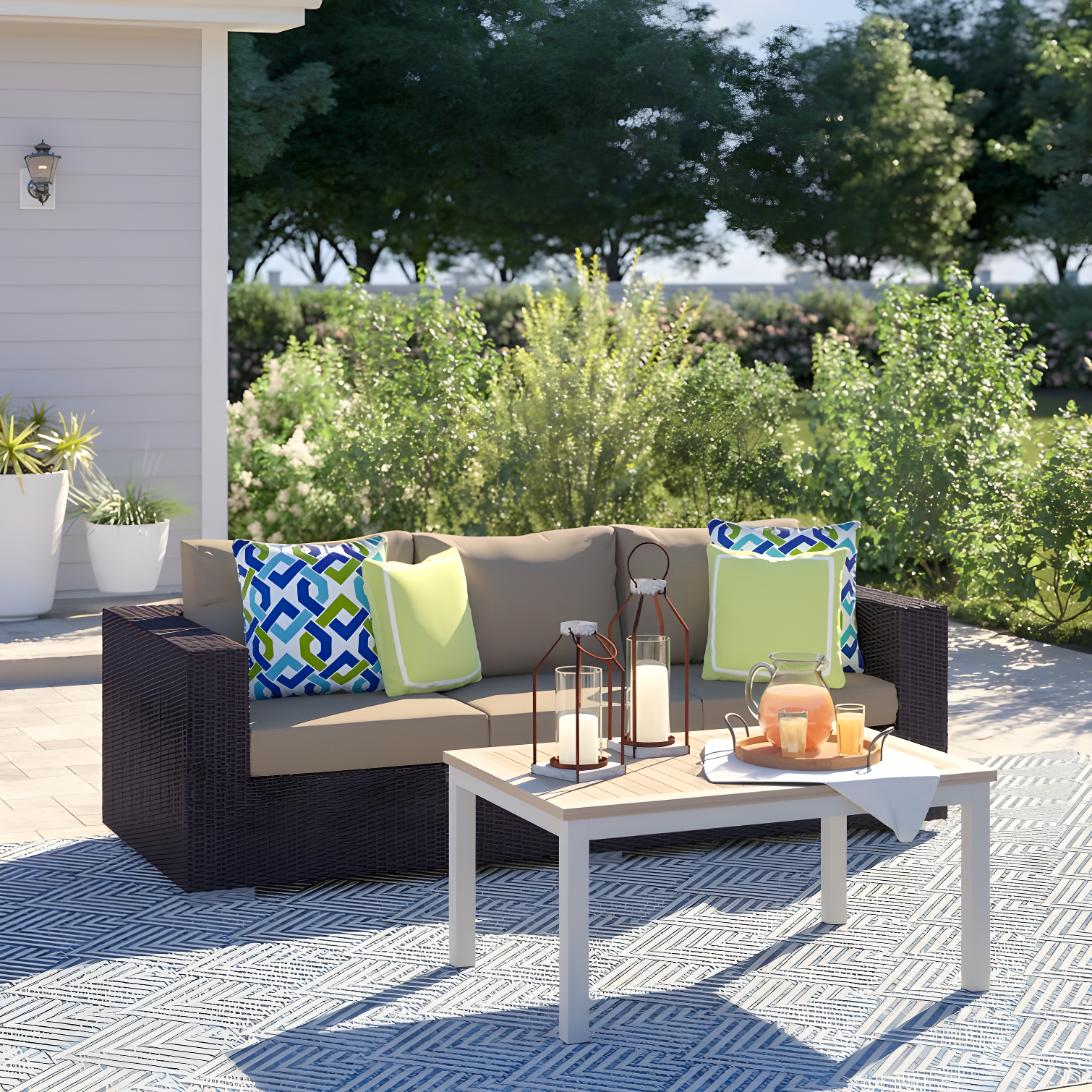 Modway Convene Outdoor Patio Sofa