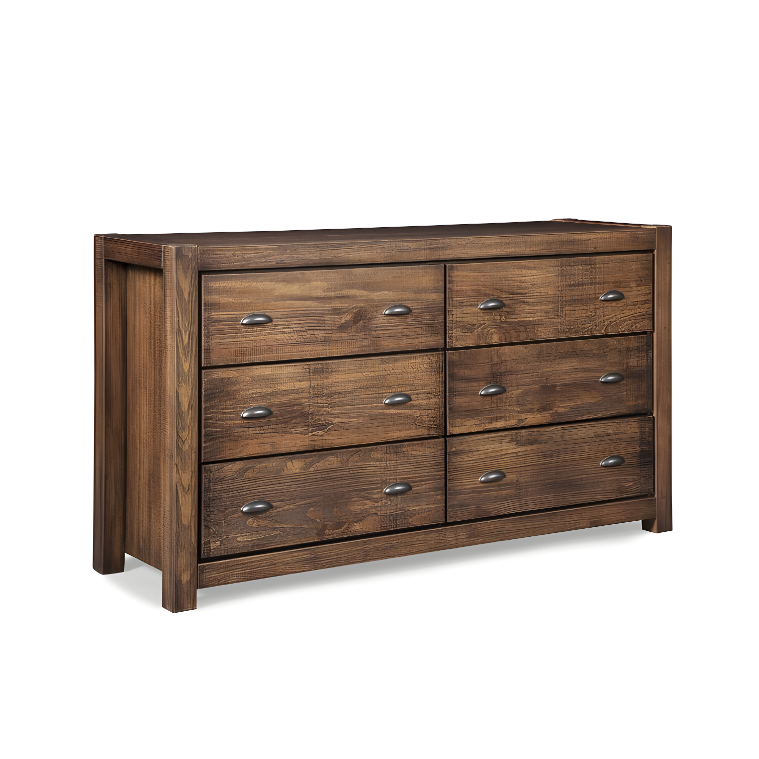 Montauk Solid Wood 59.5'' W 6 - Drawer Dresser