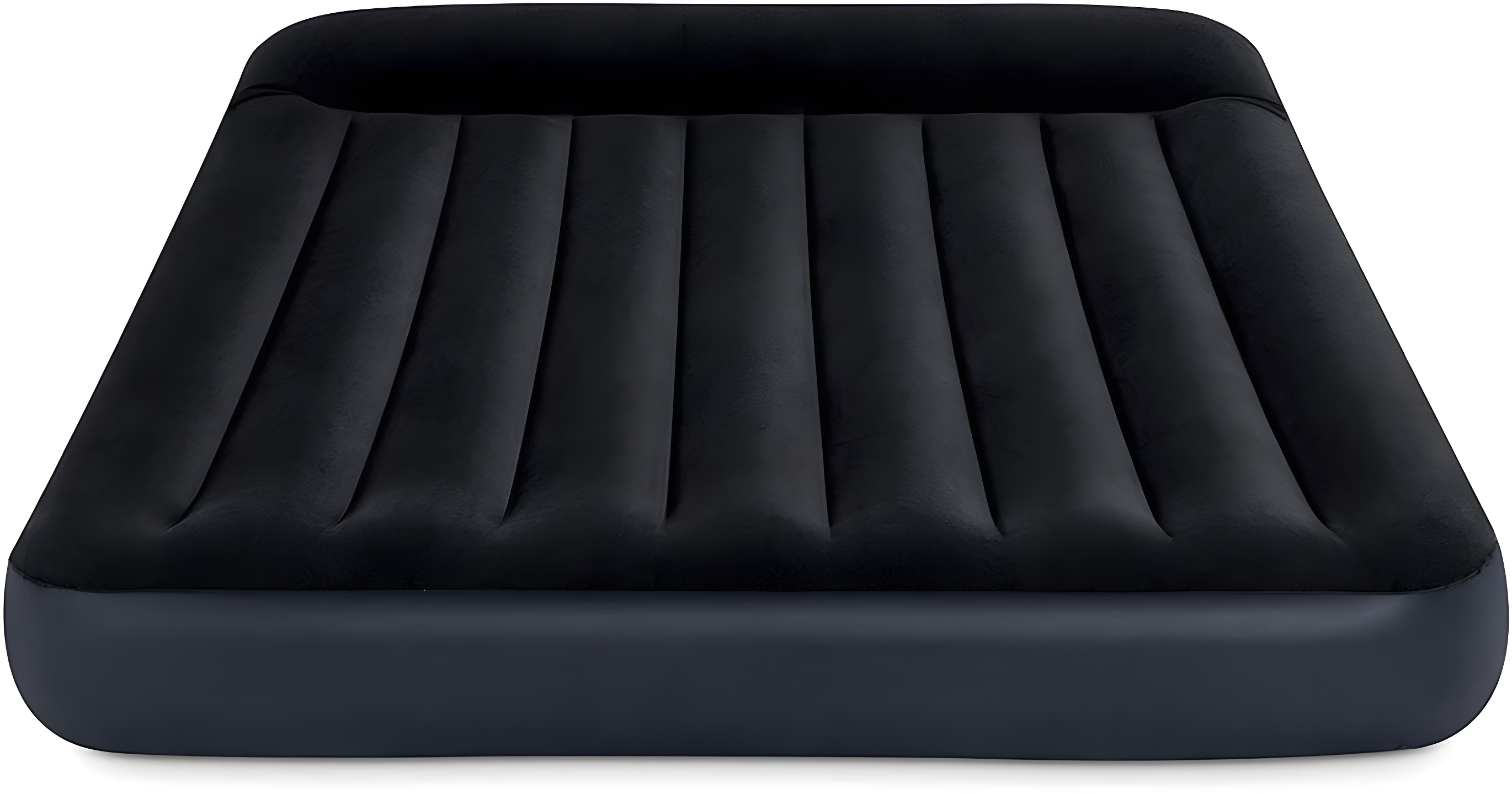Intex Dura Pillow Rest Classic Blow Up Mattress Air Bed with Built In Pump
