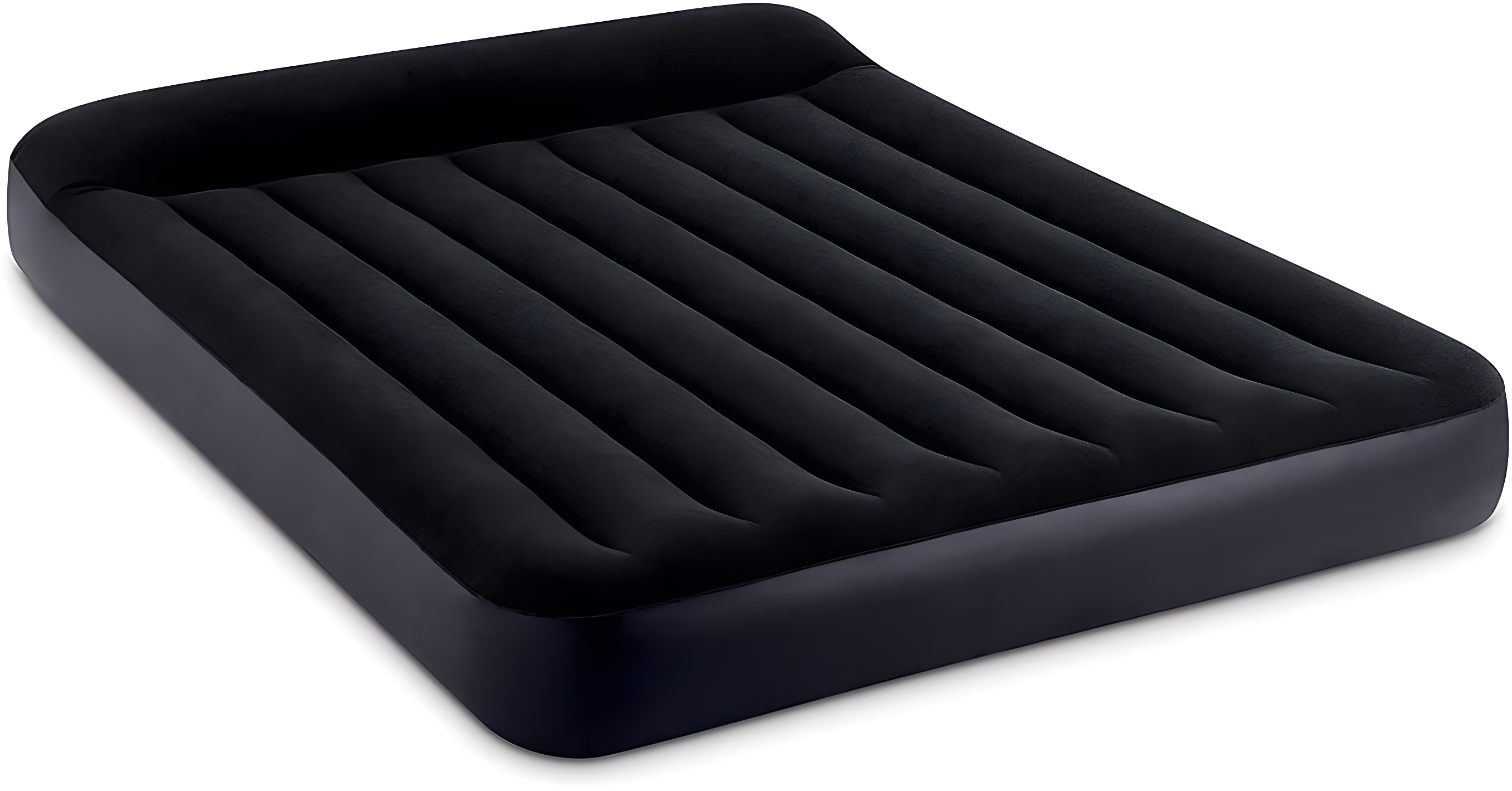 Intex Dura Pillow Rest Classic Blow Up Mattress Air Bed with Built In Pump