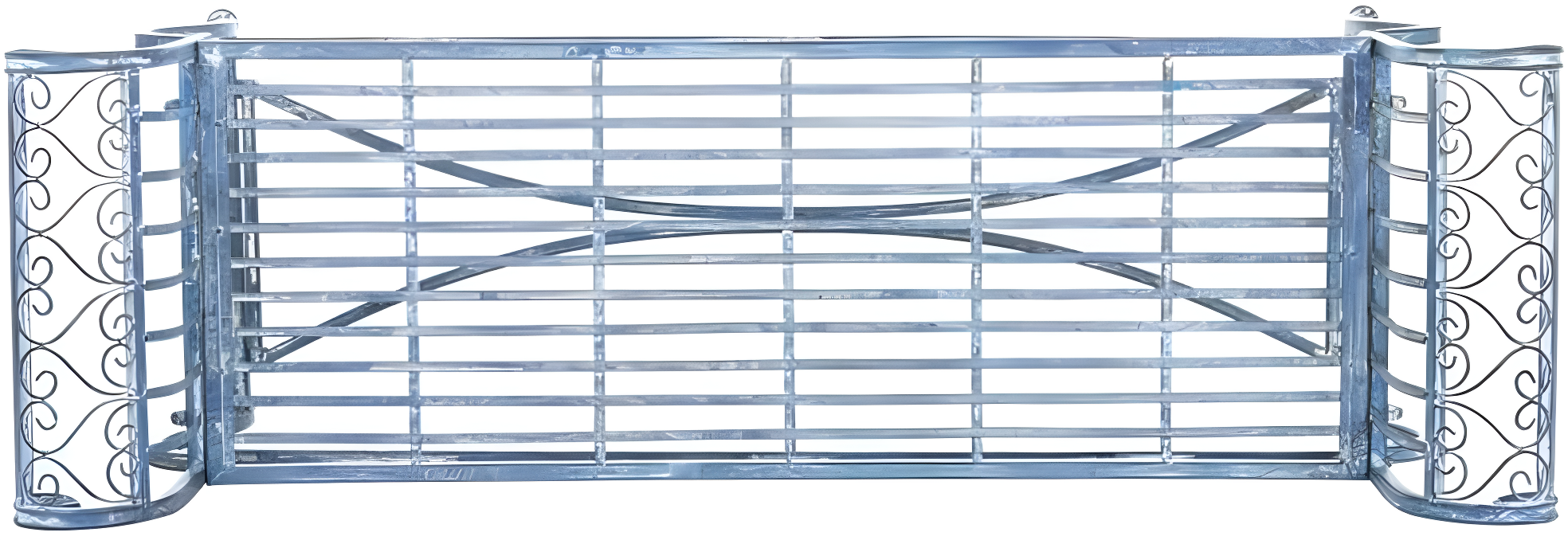 Brielle Bench - Outdoor - PAT5004 - Mossy Blue - Safavieh