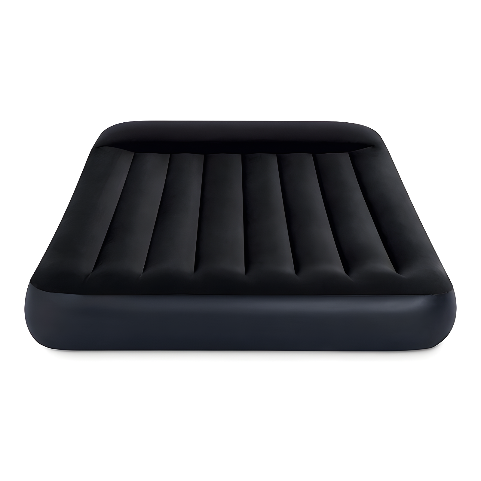 Intex Dura Pillow Rest Classic Blow Up Mattress Air Bed with Built In Pump
