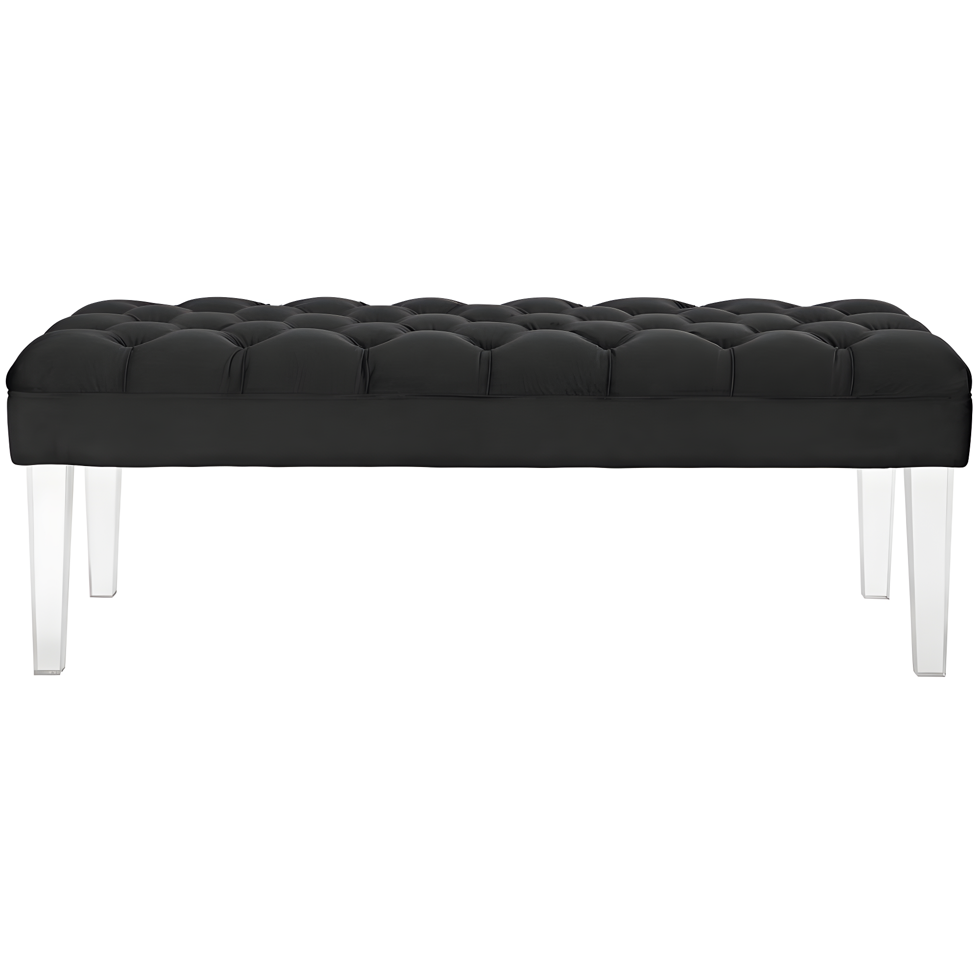 Valet Velvet Bench Black