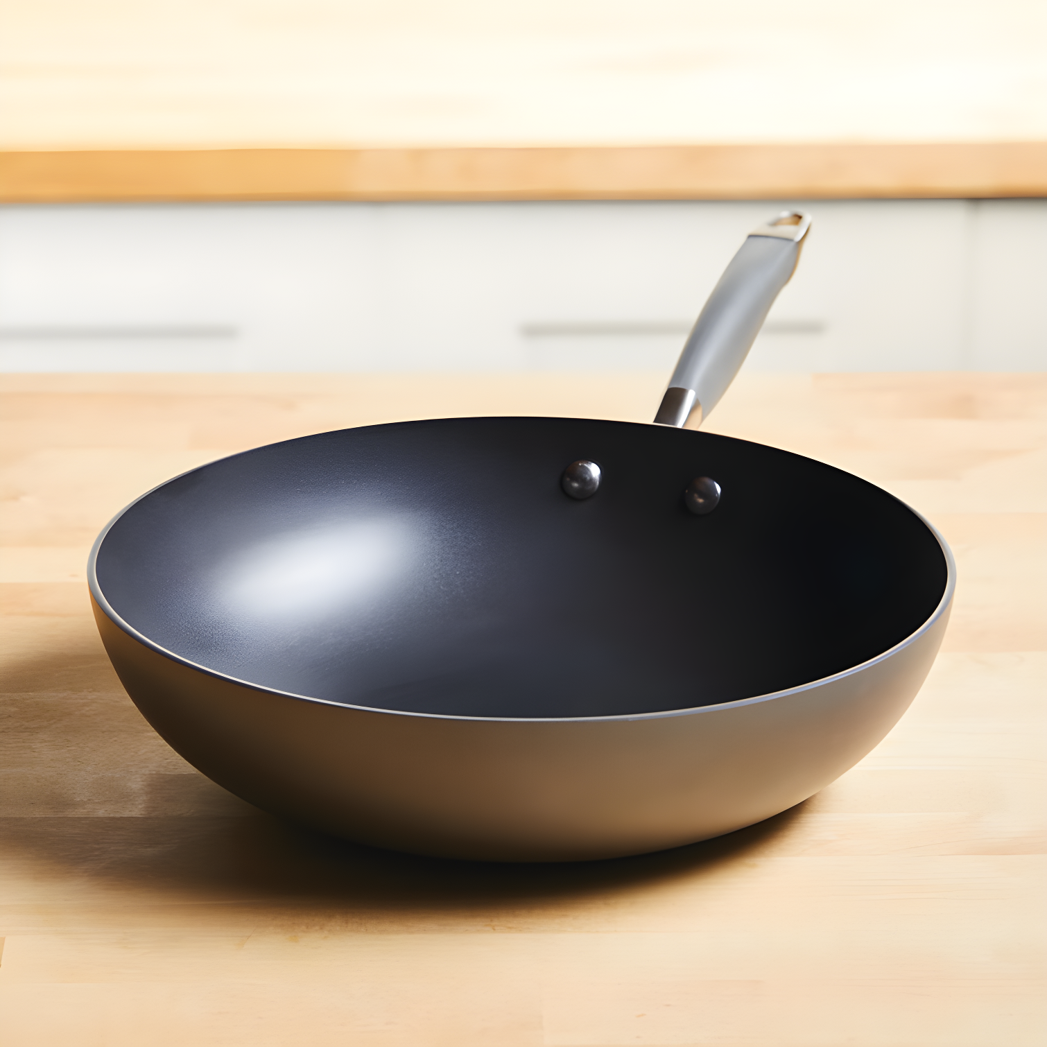 Anolon Anolon Advanced Home Hard Anodized Nonstick Stir Fry Pan / Wok, 12 Inch