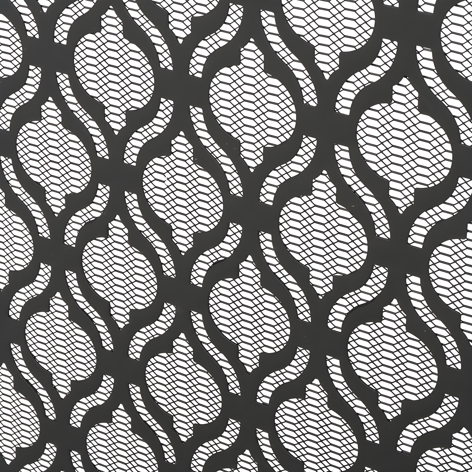 Fleur De Lis Living Tennison 1 Panel Iron Fireplace Screen