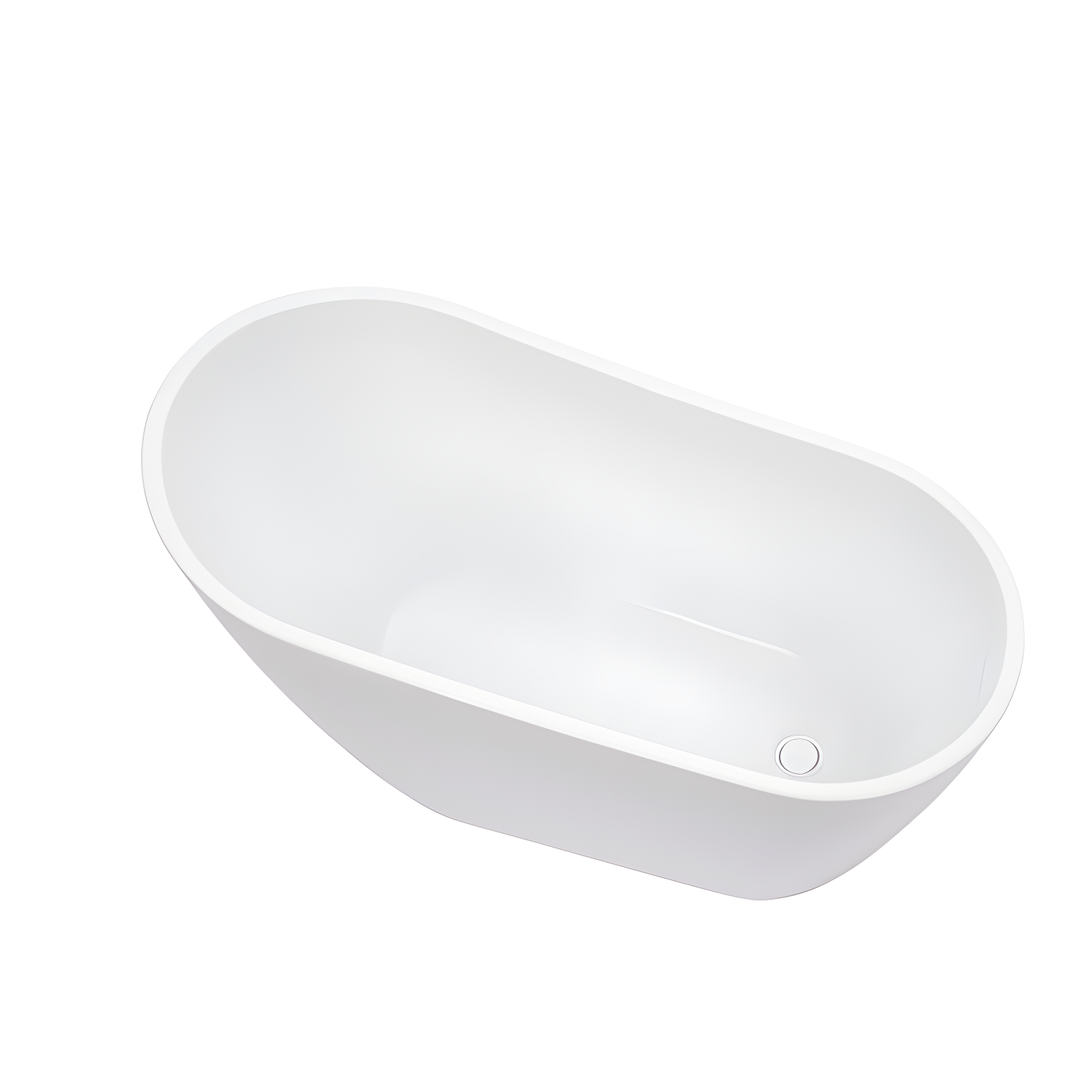 Cora 67" x 32" Freestanding Acrylic Bathtub