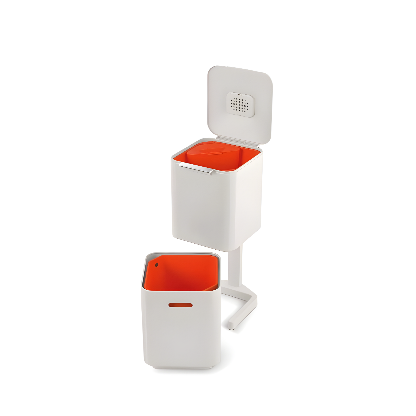 Joseph Joseph Totem Waste & Recycling Dual Kitchen Trash Can