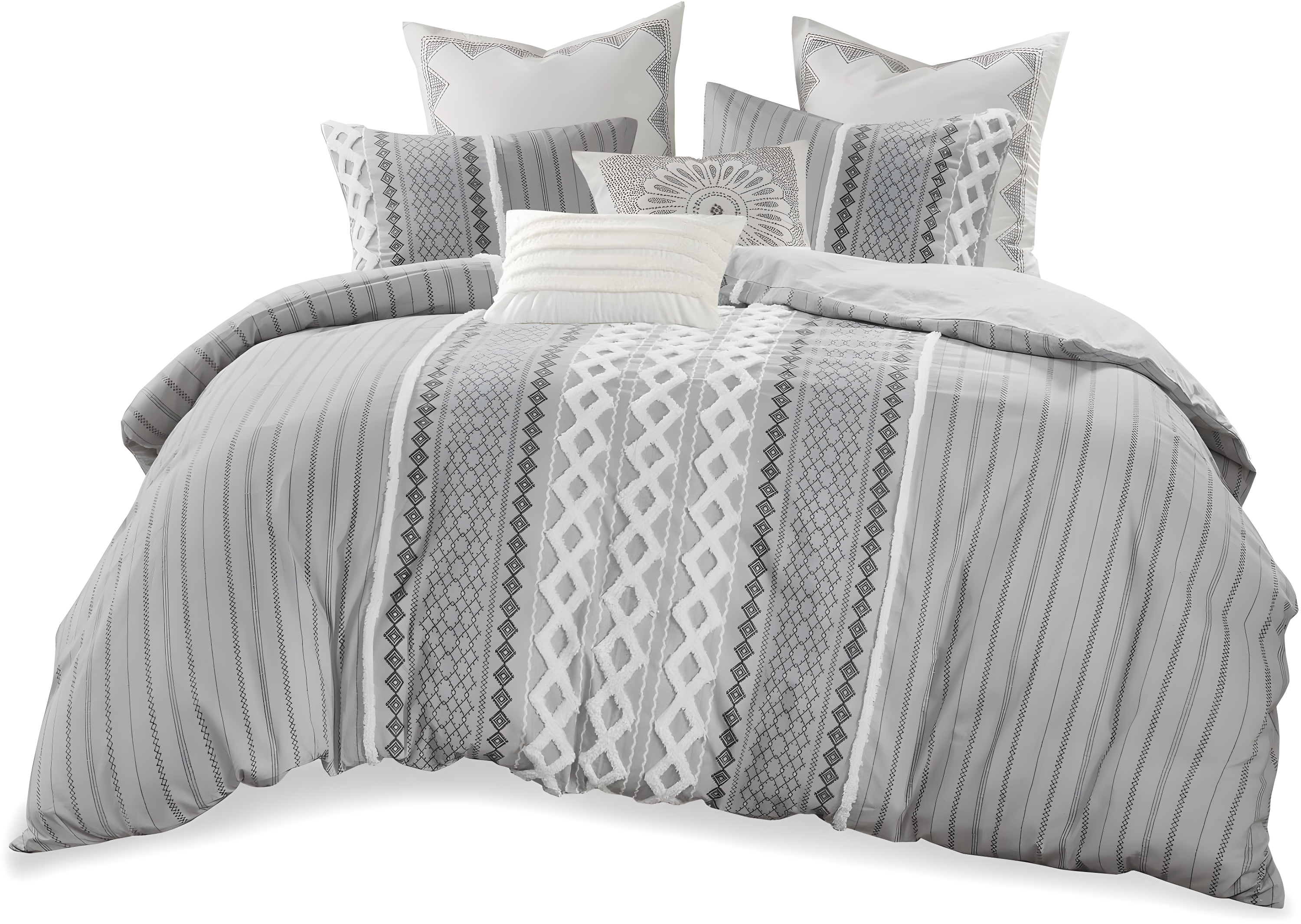 INK+IVY Imani Cotton Printed Comforter Set