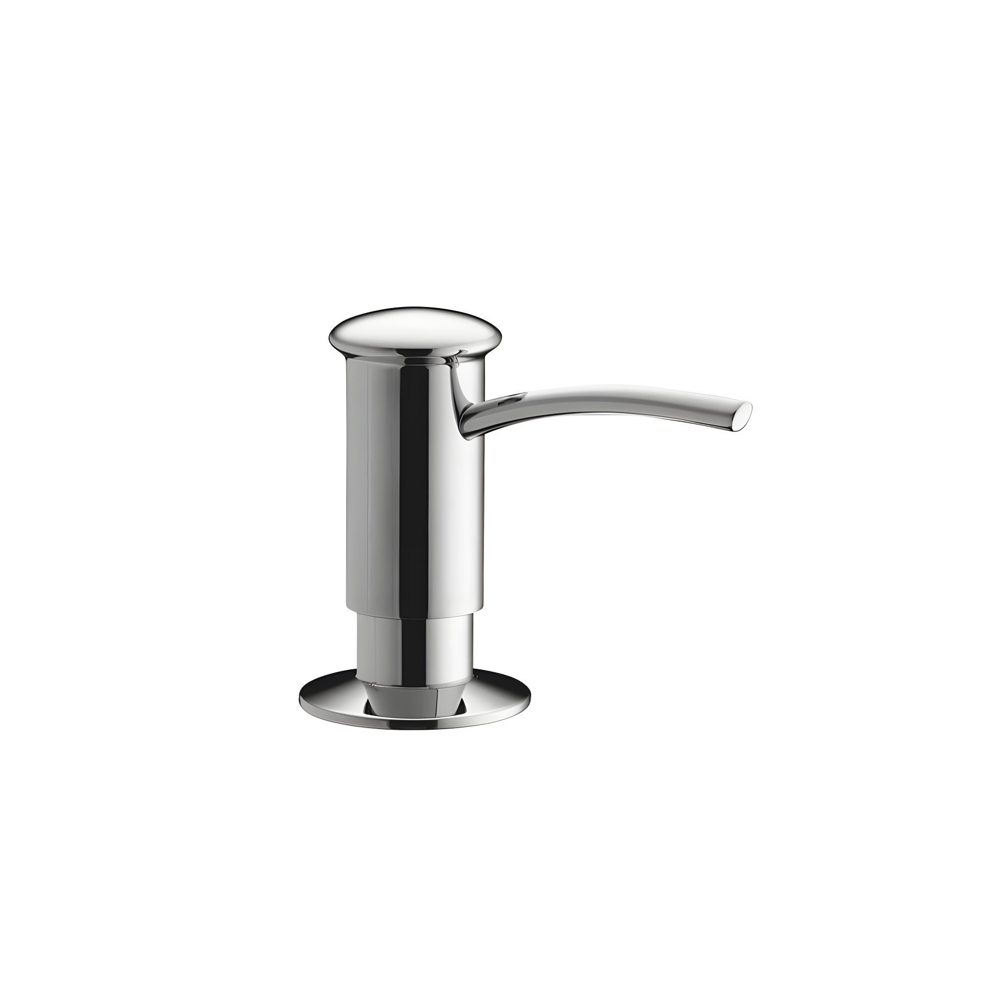 Contemporary Design Refillable Soap Dispenser, Lotion Dispenser for Bathroom or Kitchen
