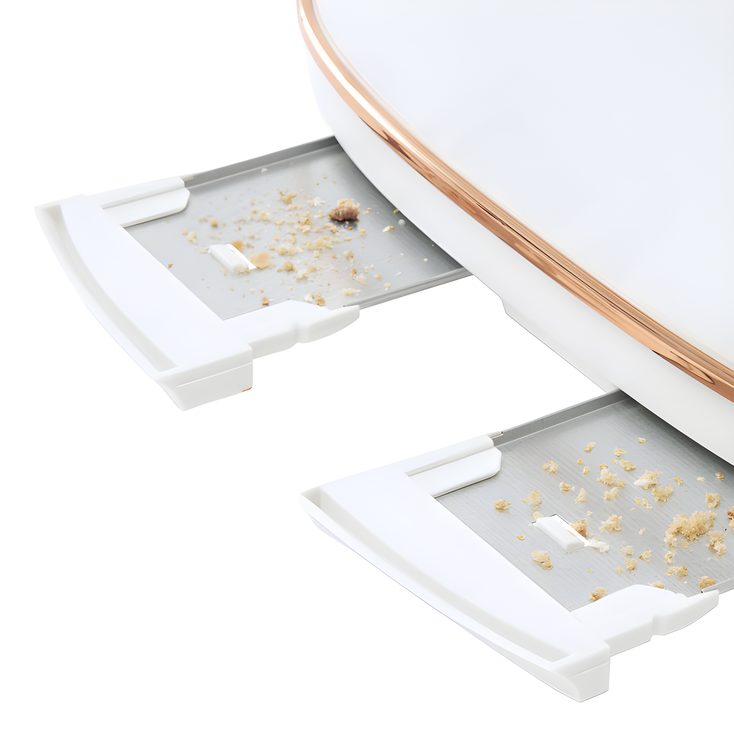 HADEN Heritage Ivory and Copper 4-Slice Toaster