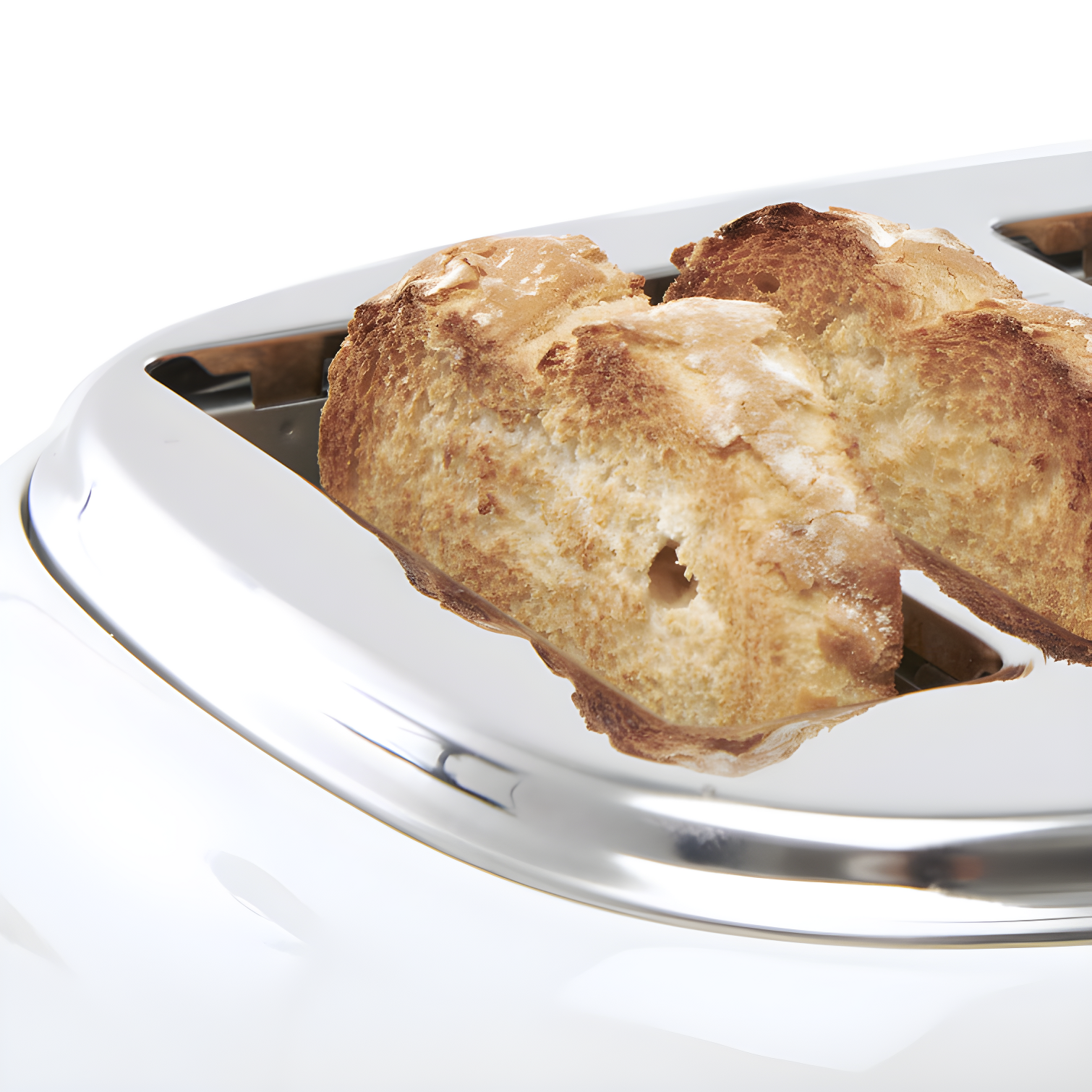 HADEN Heritage Ivory and Copper 4-Slice Toaster