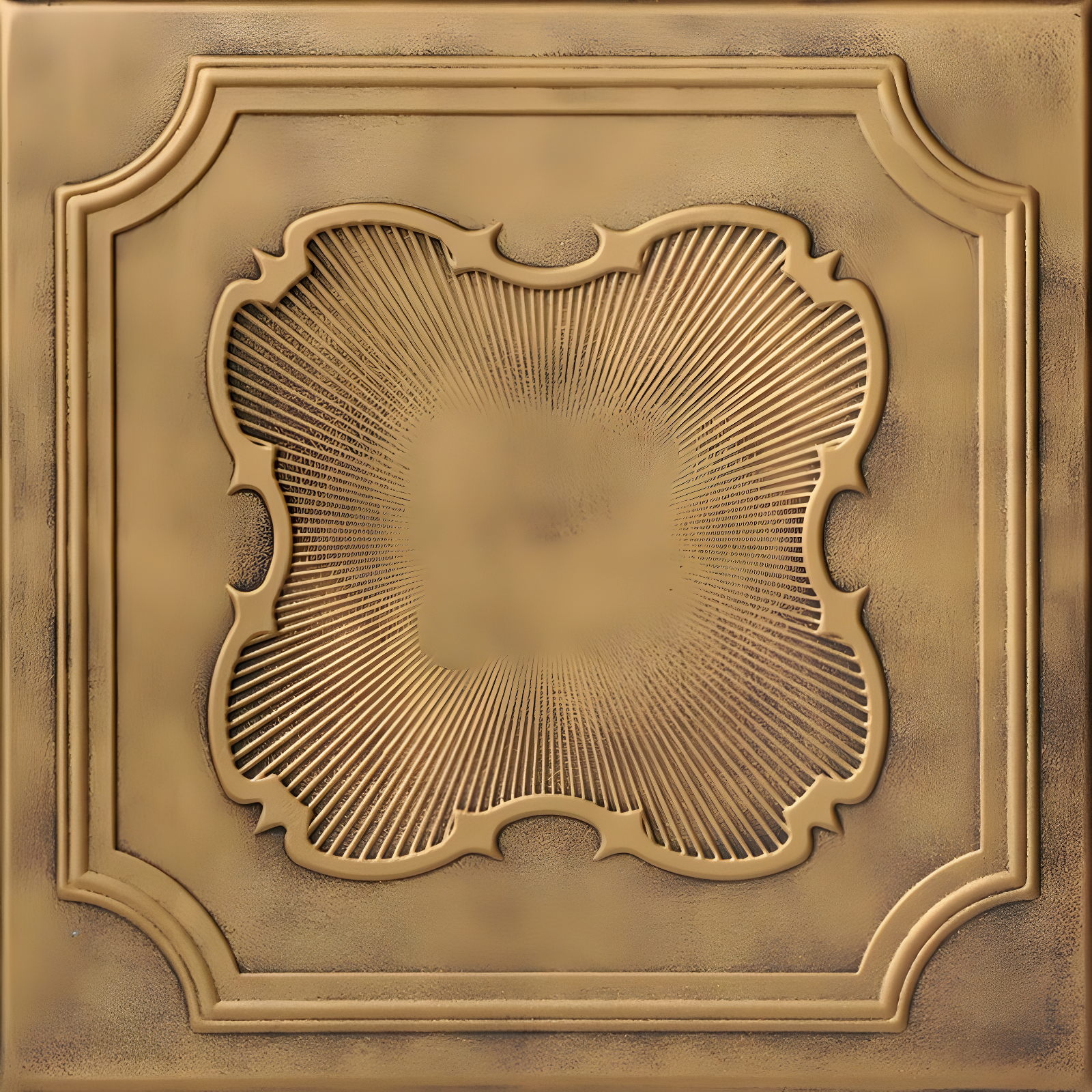 A La Maison Ceilings Coronado 1.6 ft. x 1.6 ft. Polystyrene Glue-up Ceiling Tile (Set of 48)