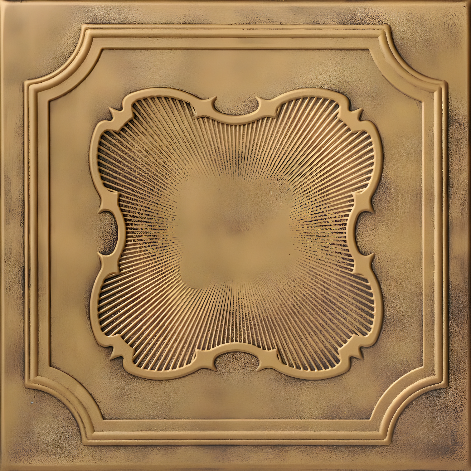 A La Maison Ceilings Coronado 1.6 ft. x 1.6 ft. Polystyrene Glue-up Ceiling Tile (Set of 48)