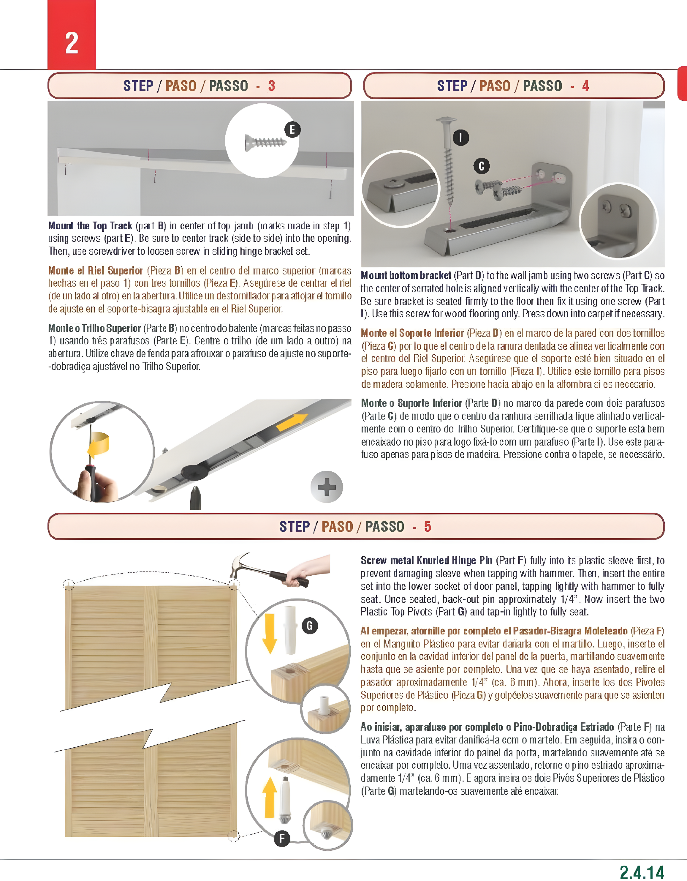 Kimberly Bay Louvered Wood Painted Plantation Bi-Fold Door