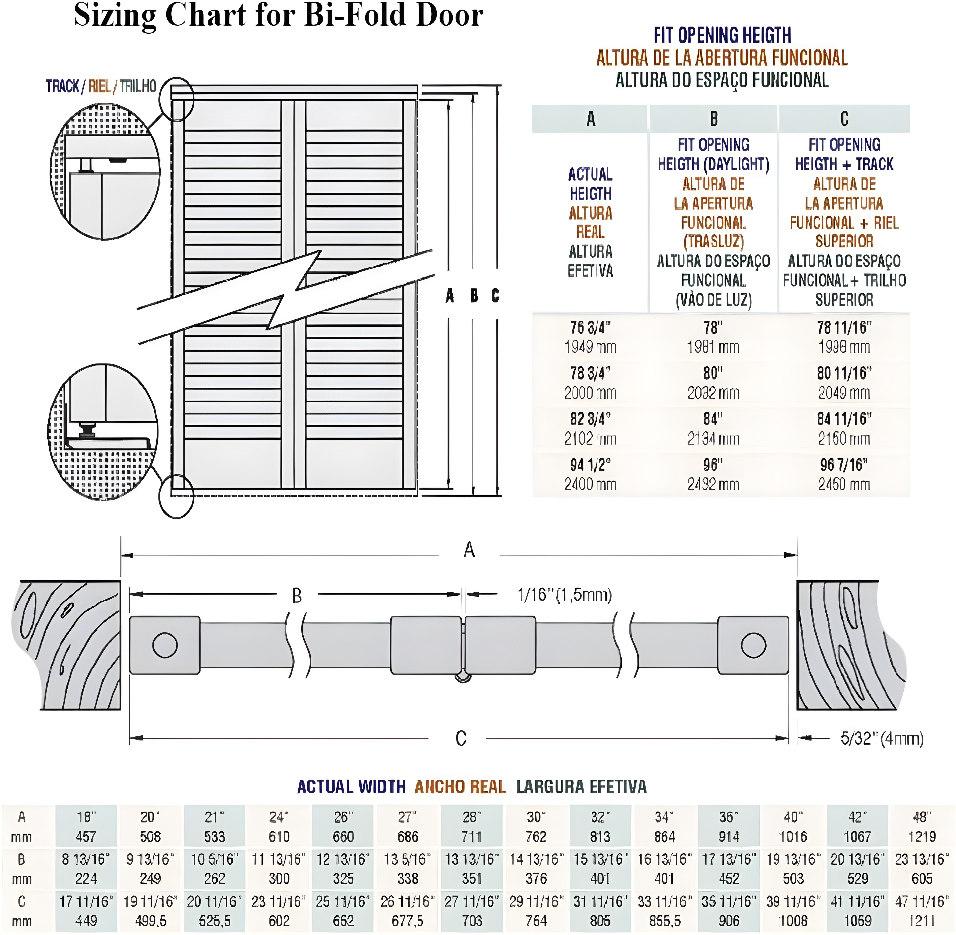 Kimberly Bay Louvered Wood Painted Plantation Bi-Fold Door