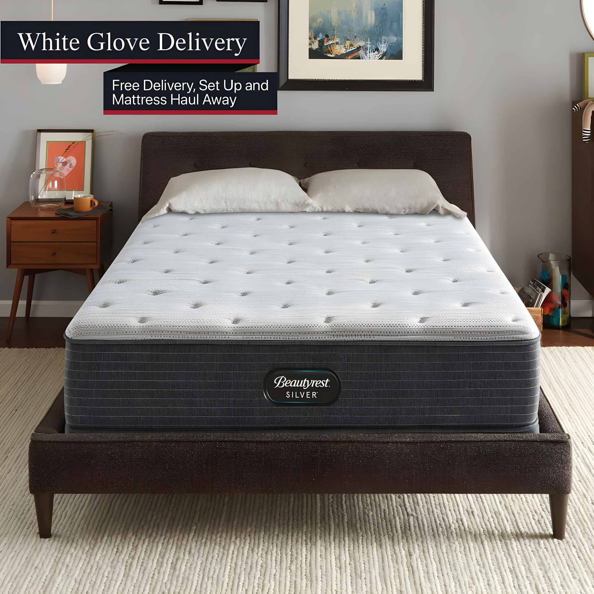 Beautyrest Silver BRS900 Plush 12" Innerspring Mattress