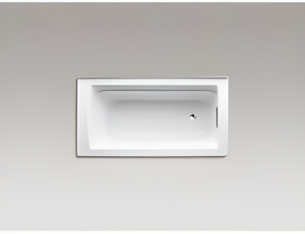 Archer® 60" x 32" Acrylic Alcove Soaking Bathtub with Comfort Depth