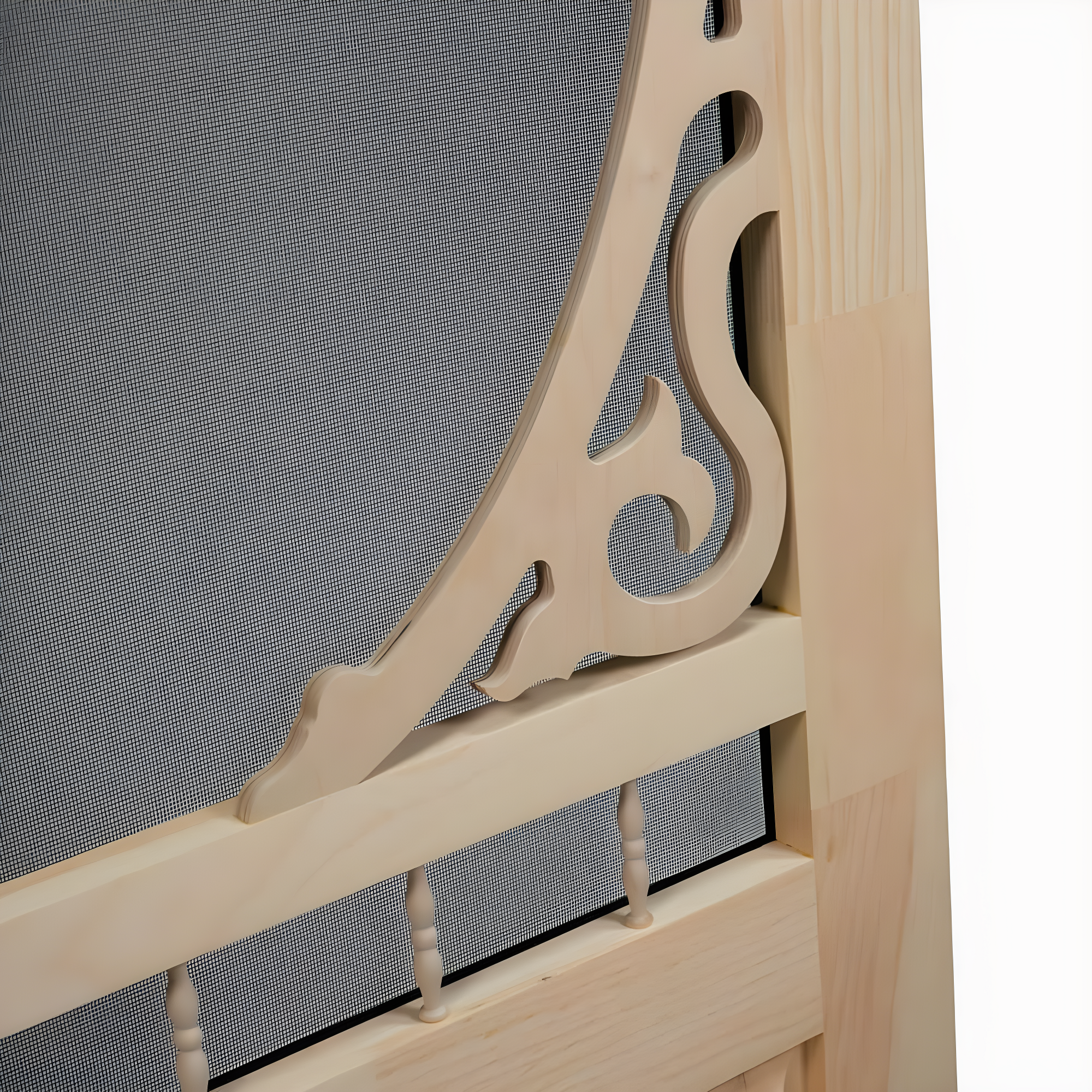 Kimberly Bay Unfinished Pine Slab Screen Doors & Reviews | Wayfair