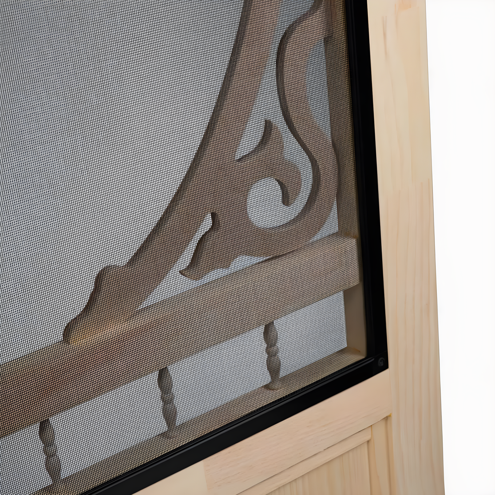 Kimberly Bay Unfinished Pine Slab Screen Doors & Reviews | Wayfair