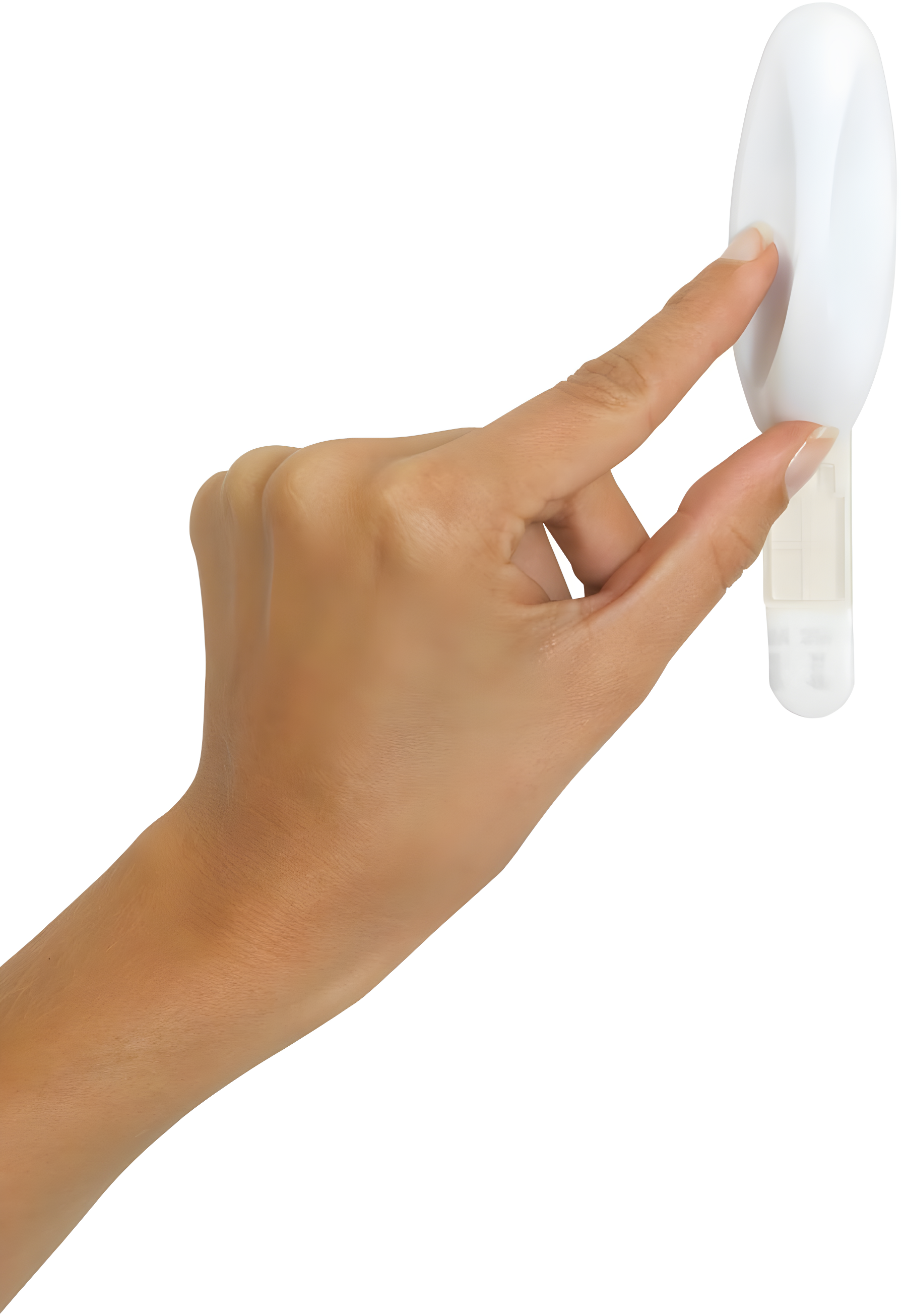 Command Designer Water Resistant Hooks, White, Large, 1 Wall Hook