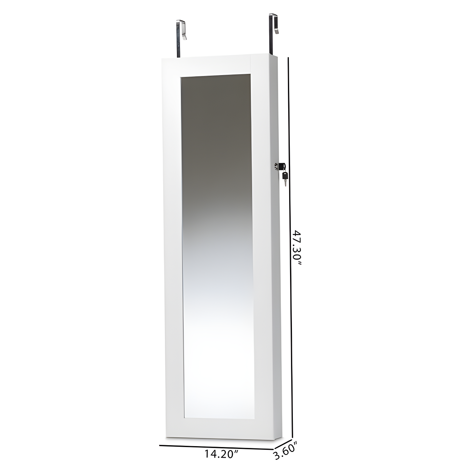 14.2'' Wide Jewelry Armoire