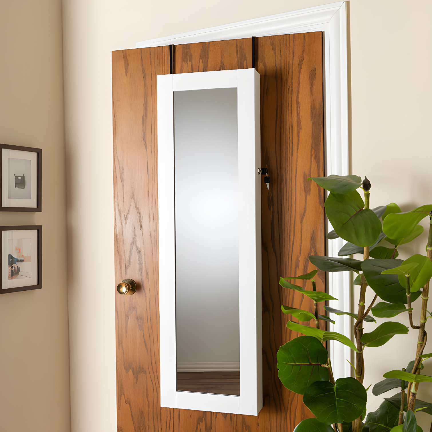 14.2'' Wide Jewelry Armoire
