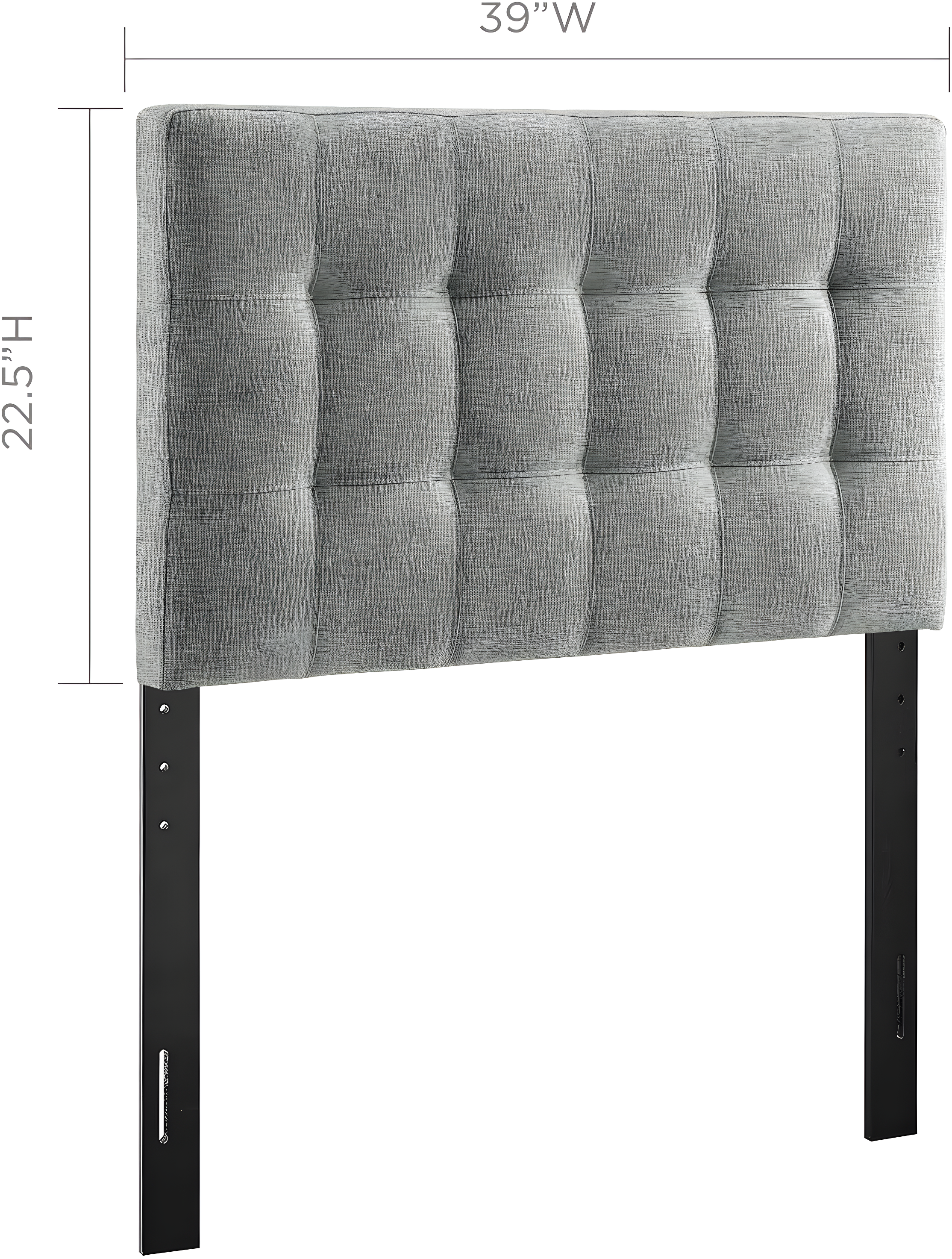 Modway Lily Upholstered Fabric Headboard