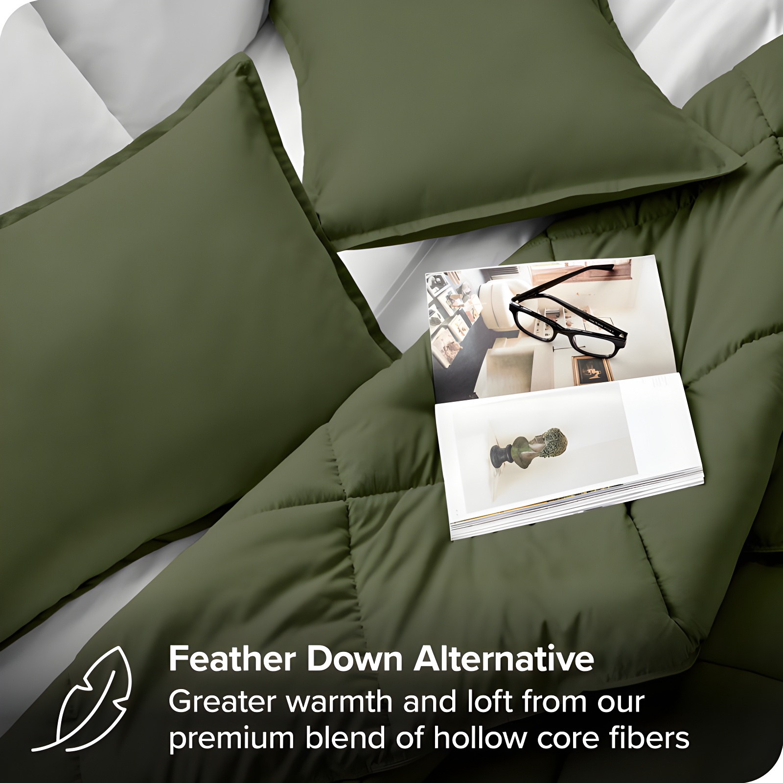 Bare Home Ultra-Soft All Season Comforter Set