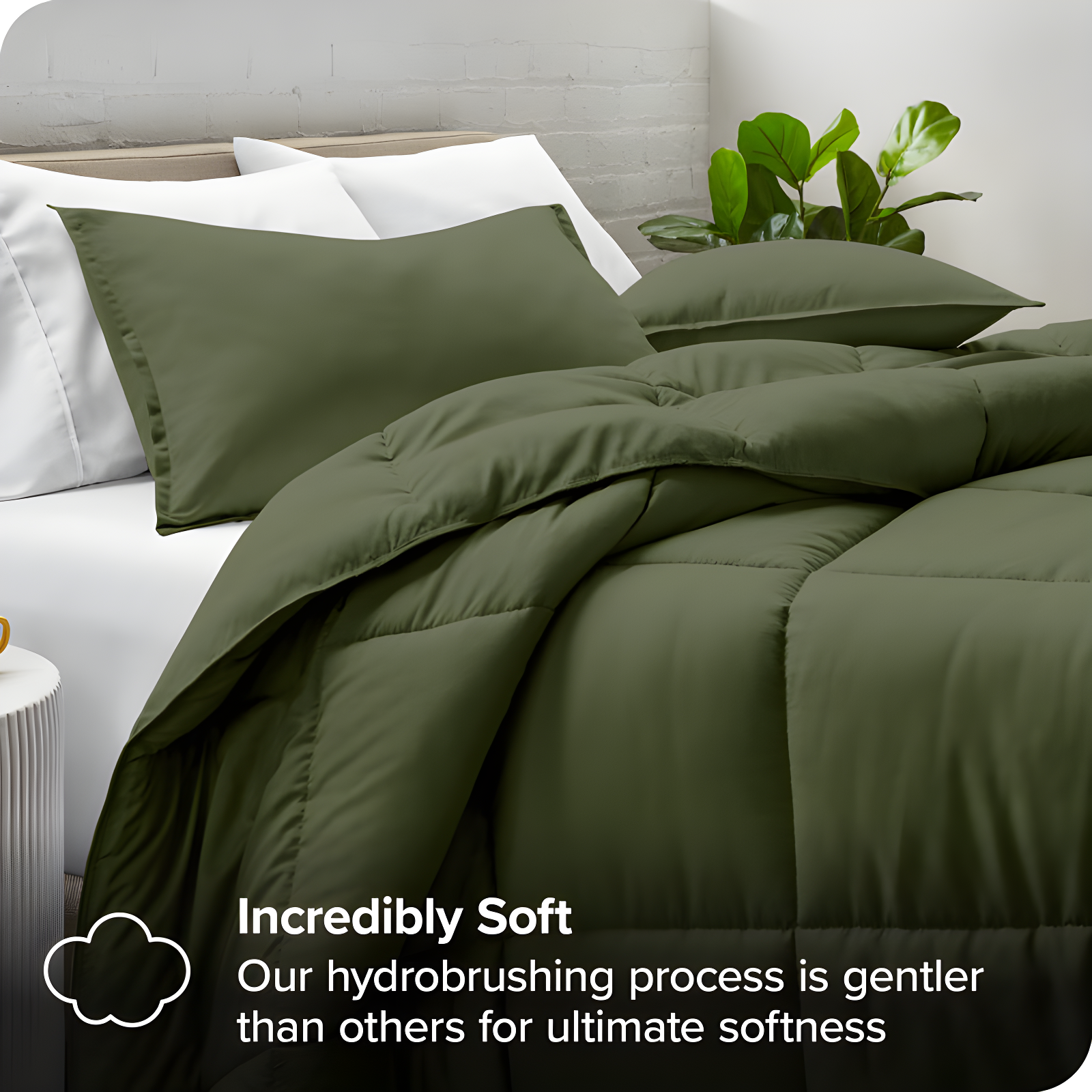 Bare Home Ultra-Soft All Season Comforter Set