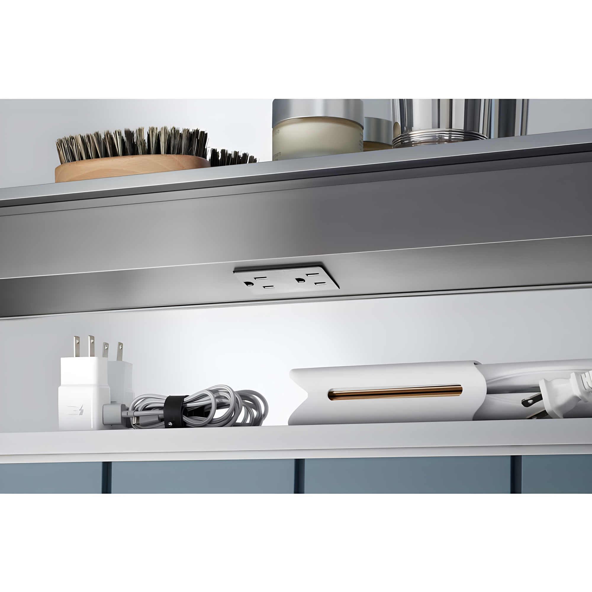 Kohler K-81144-SLE-DA1 Maxstow Surface Mount Frameless Medicine Cabinet with LED Lighting