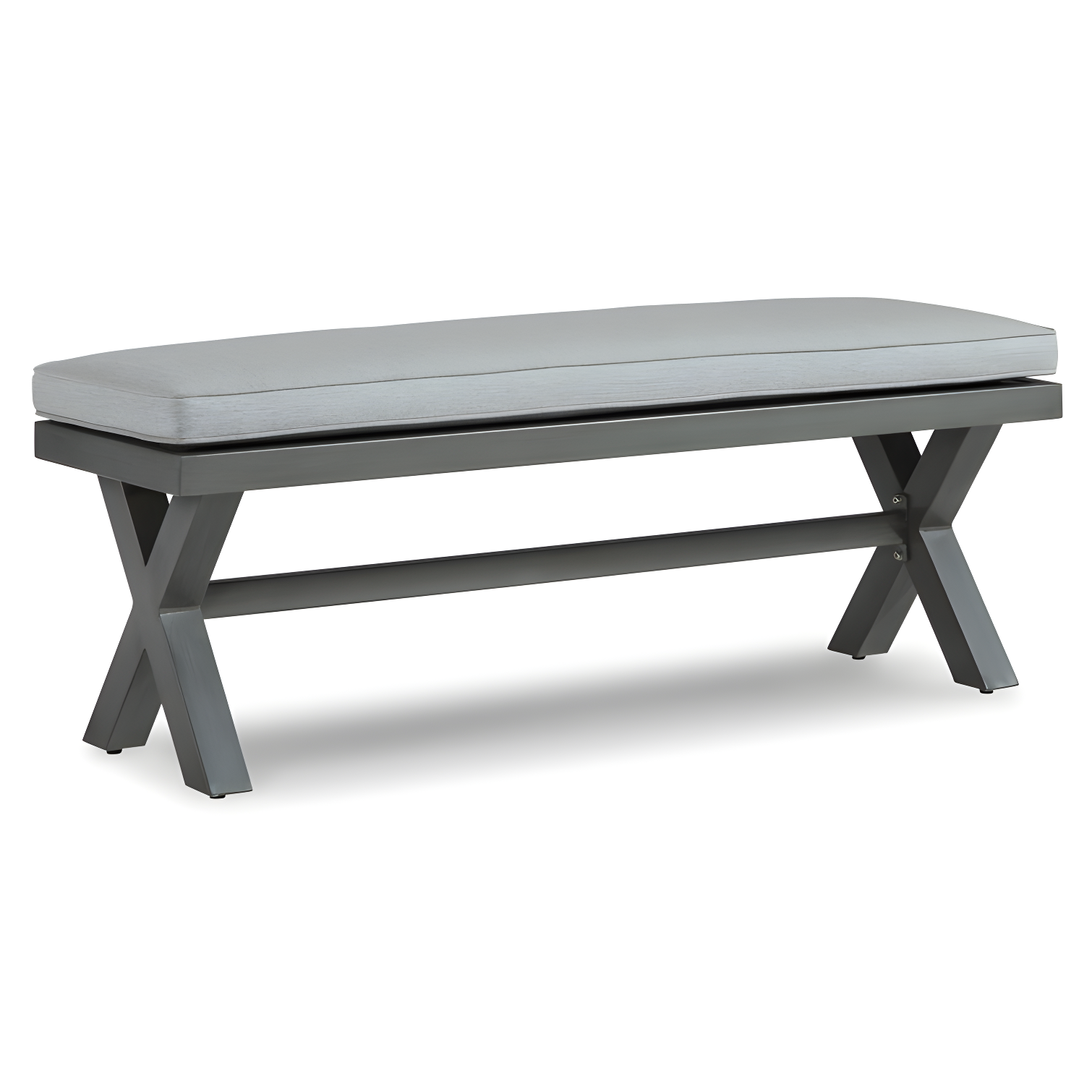 Erdita Aluminum Outdoor Bench