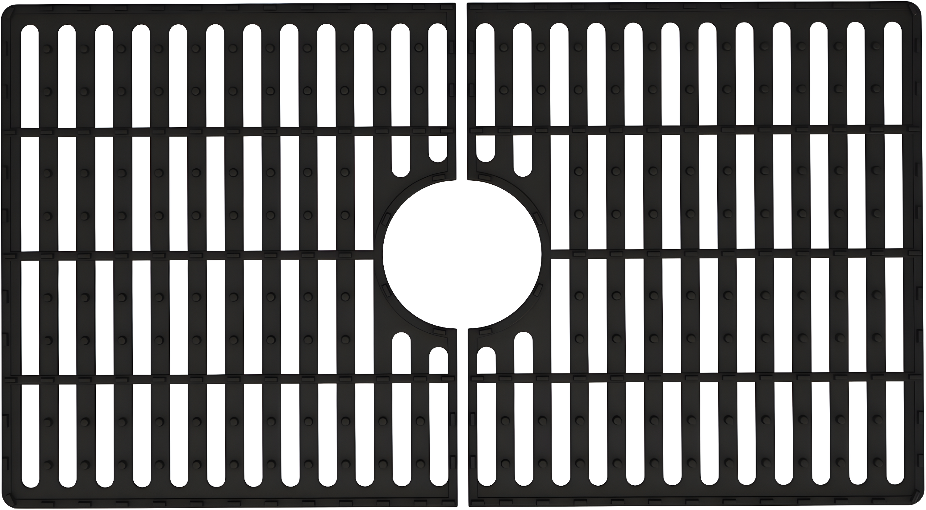 Silicone Grid 27" L x 15" W Silcone Bottom Sink Grid for 30 in. Single Bowl Kitchen Sink
