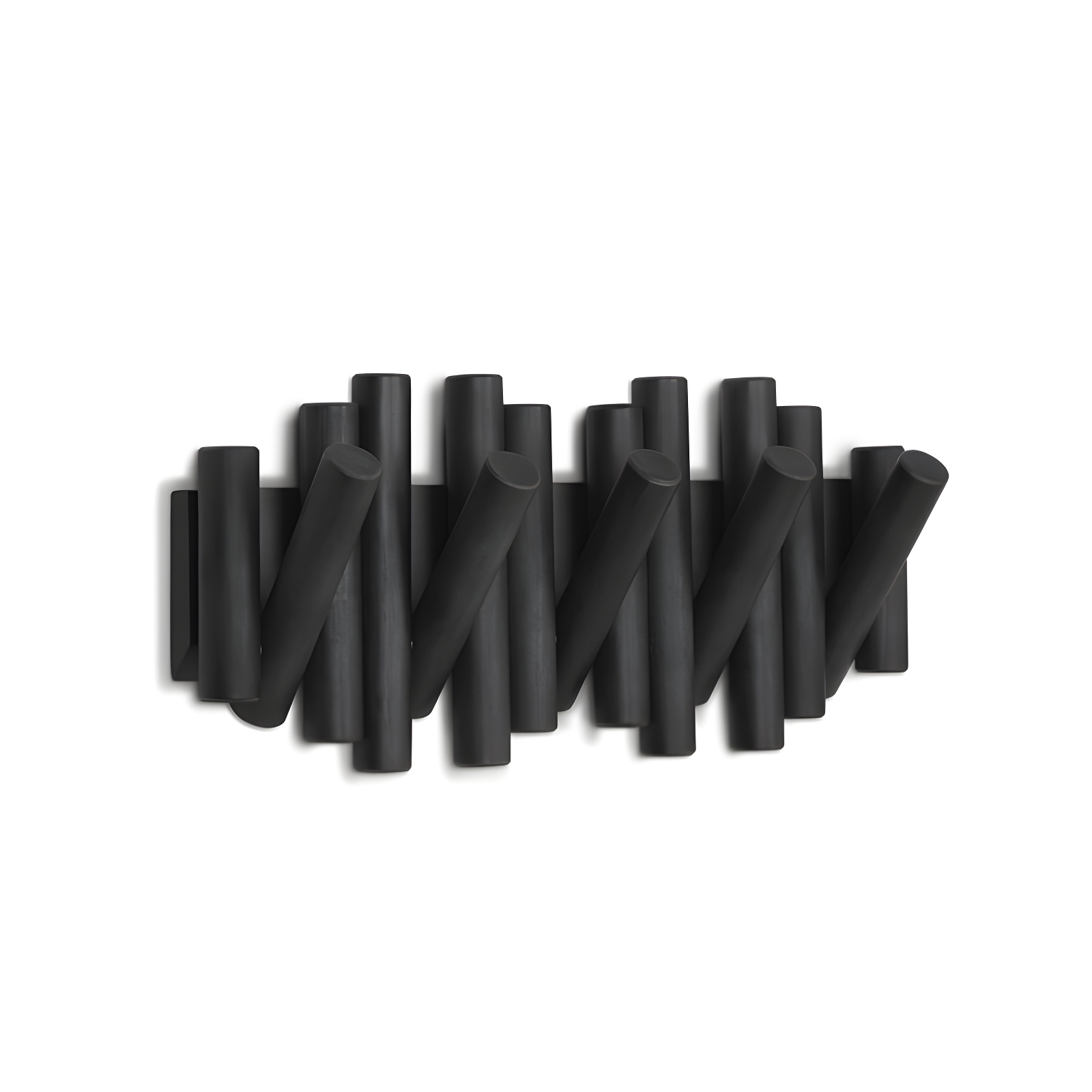 5 - Hook Solid Wood Coat Rack