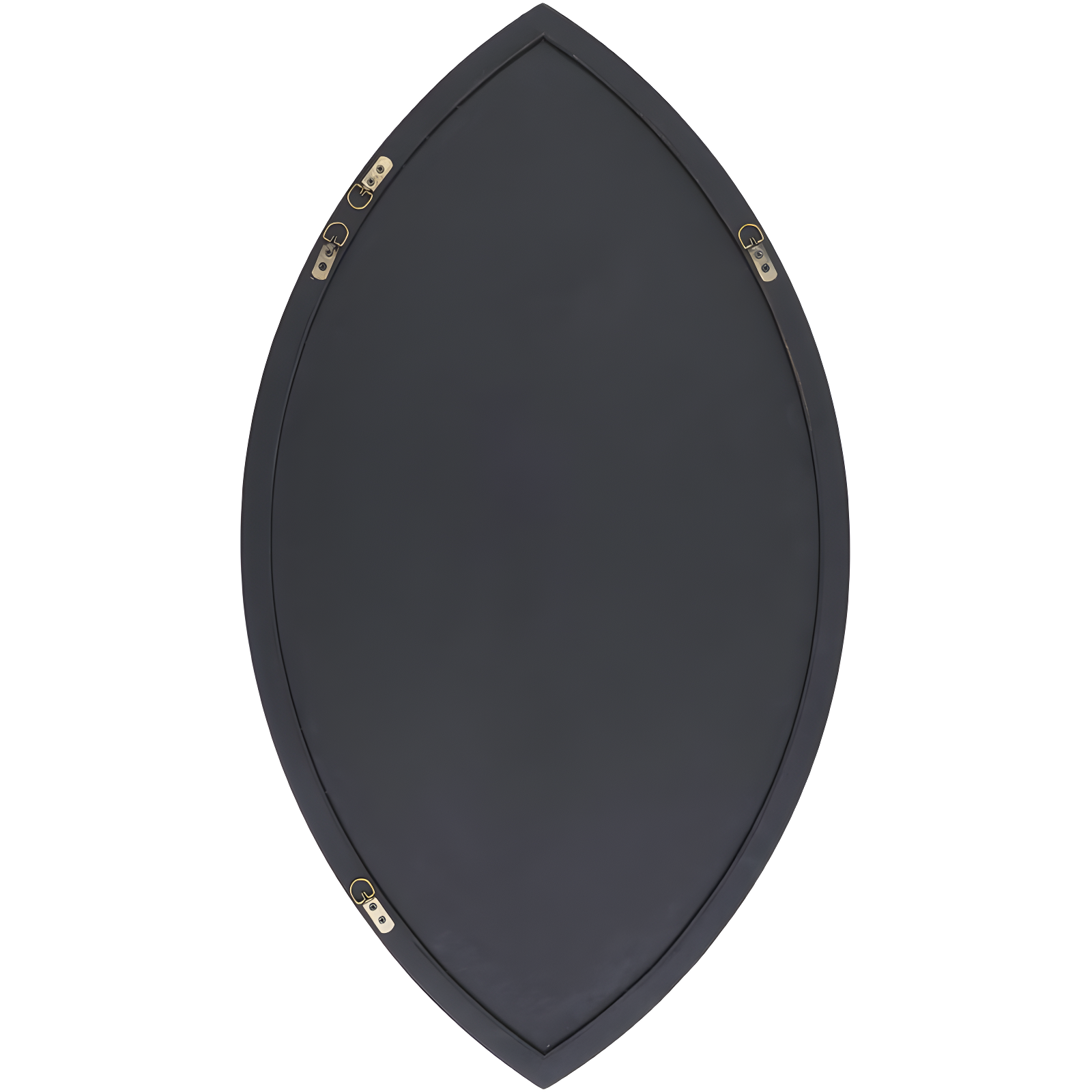 Mercer41 Adileni Wood Flat Wall Mirror