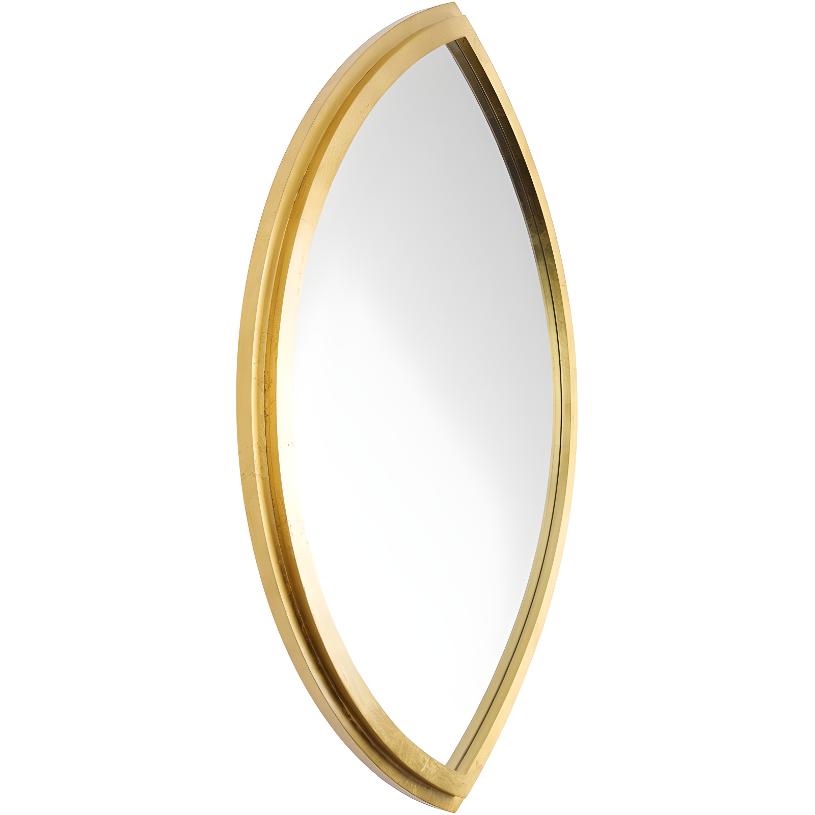 Mercer41 Adileni Wood Flat Wall Mirror