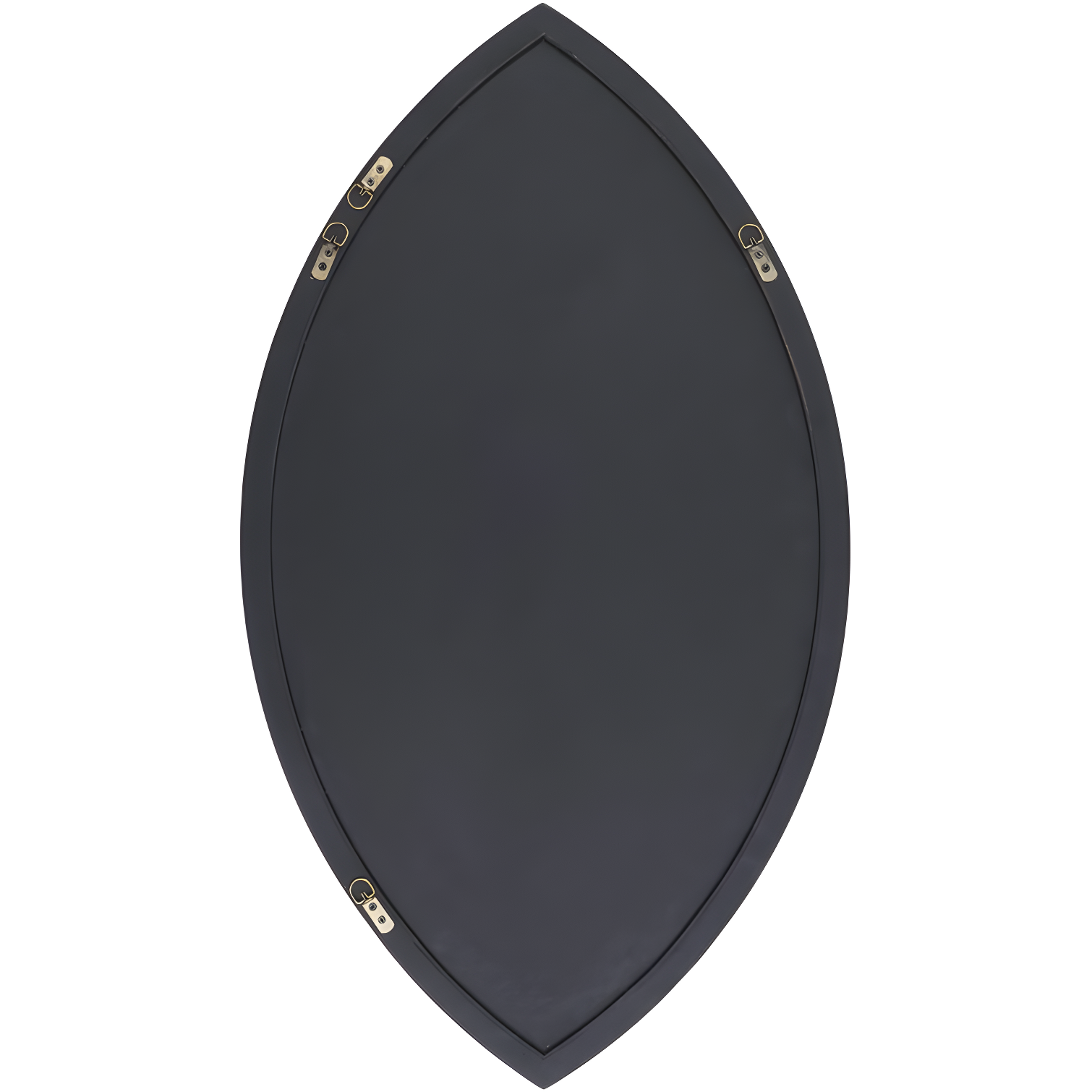Mercer41 Adileni Wood Flat Wall Mirror