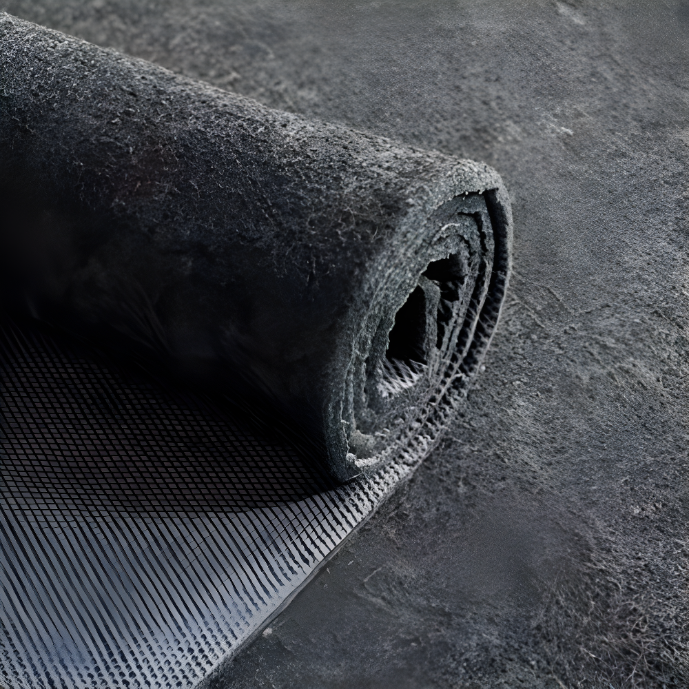 Dura Pad PAD130 Power Loomed Indoor Rug Pad - Grey - 5' x 7' - Safavieh