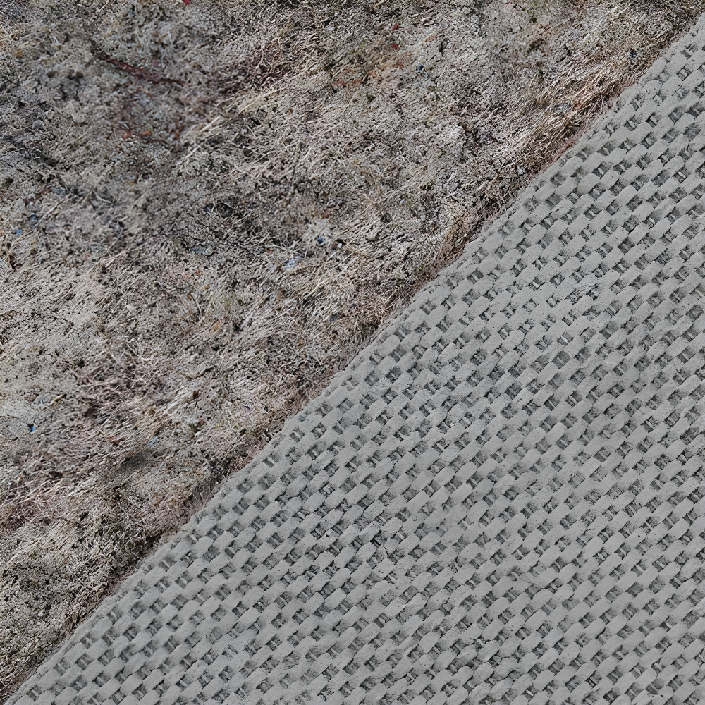 Dura Pad PAD130 Power Loomed Indoor Rug Pad - Grey - 5' x 7' - Safavieh