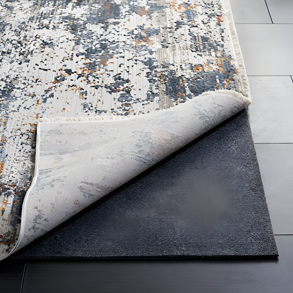 Dura Pad PAD130 Power Loomed Indoor Rug Pad - Grey - 5' x 7' - Safavieh