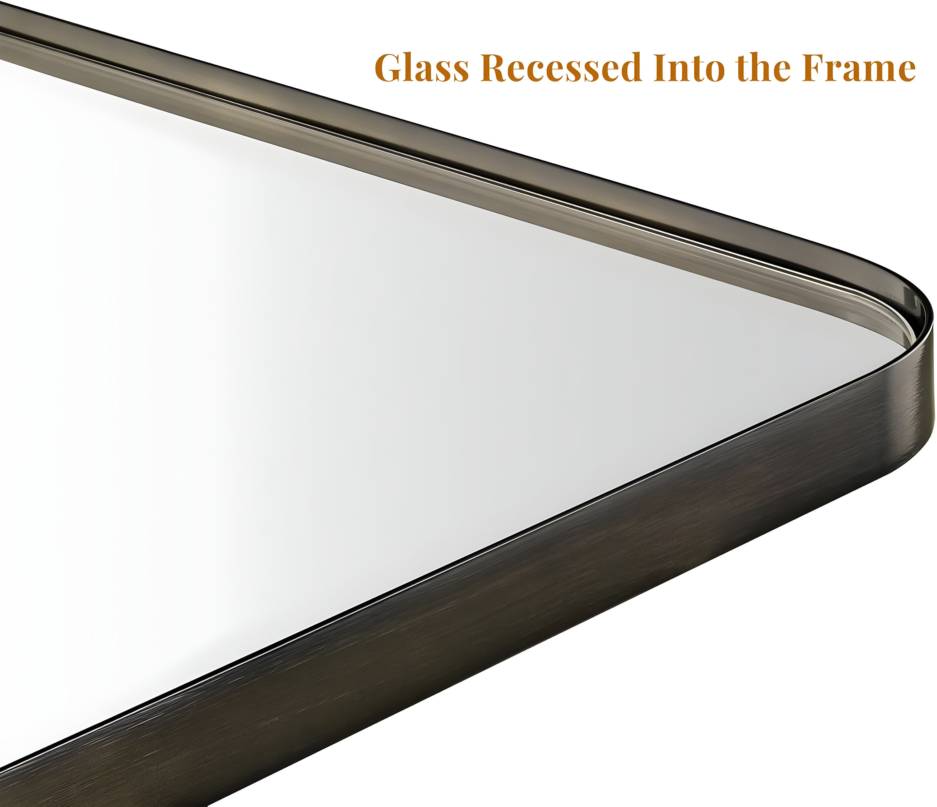 Kengston Modern & Contemporary Rectangular Bathroom Vanity Mirrors