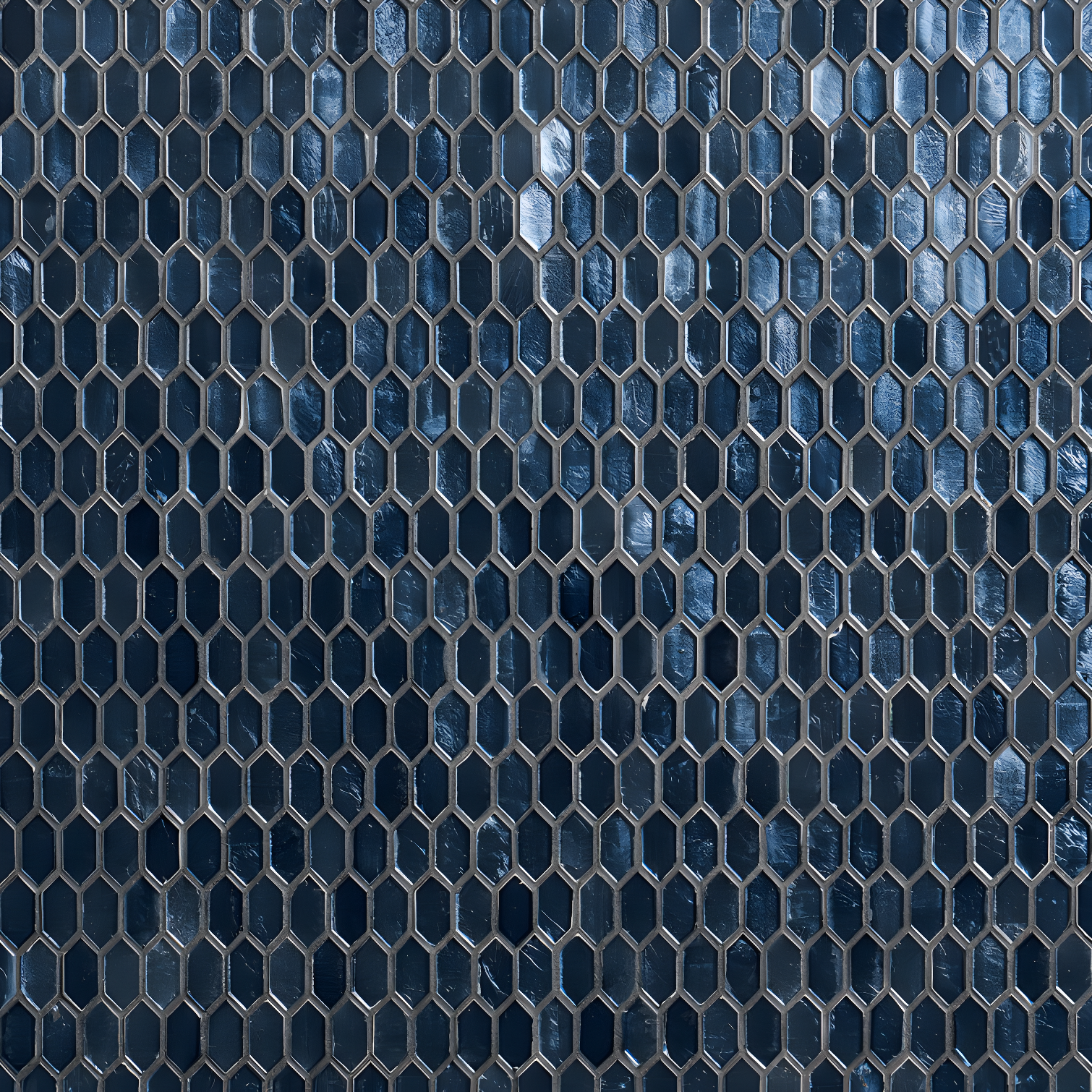 Whisper 11.61" x 11.73" Polished Mini Picket Glass Mosaic Wall Tile (0.94 Sq. Ft. / each)