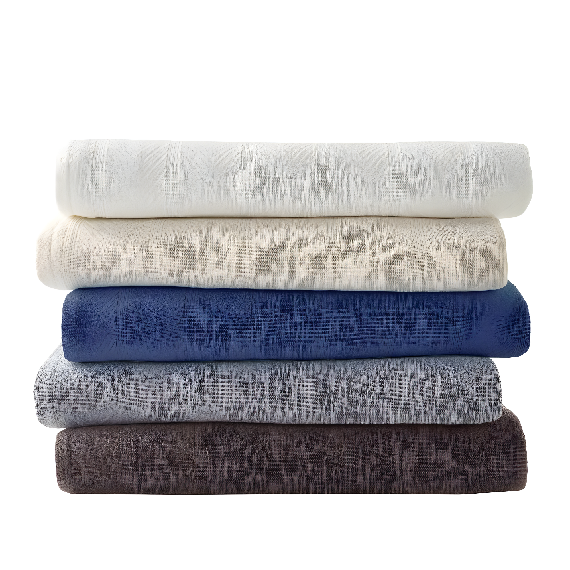 Eddie Bauer Herringbone Cotton Reversible Blanket